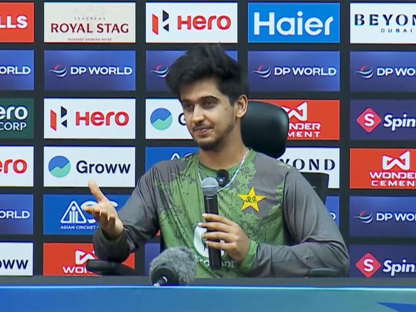 Pakistan opener Saim Ayub (Photo/ANI) 