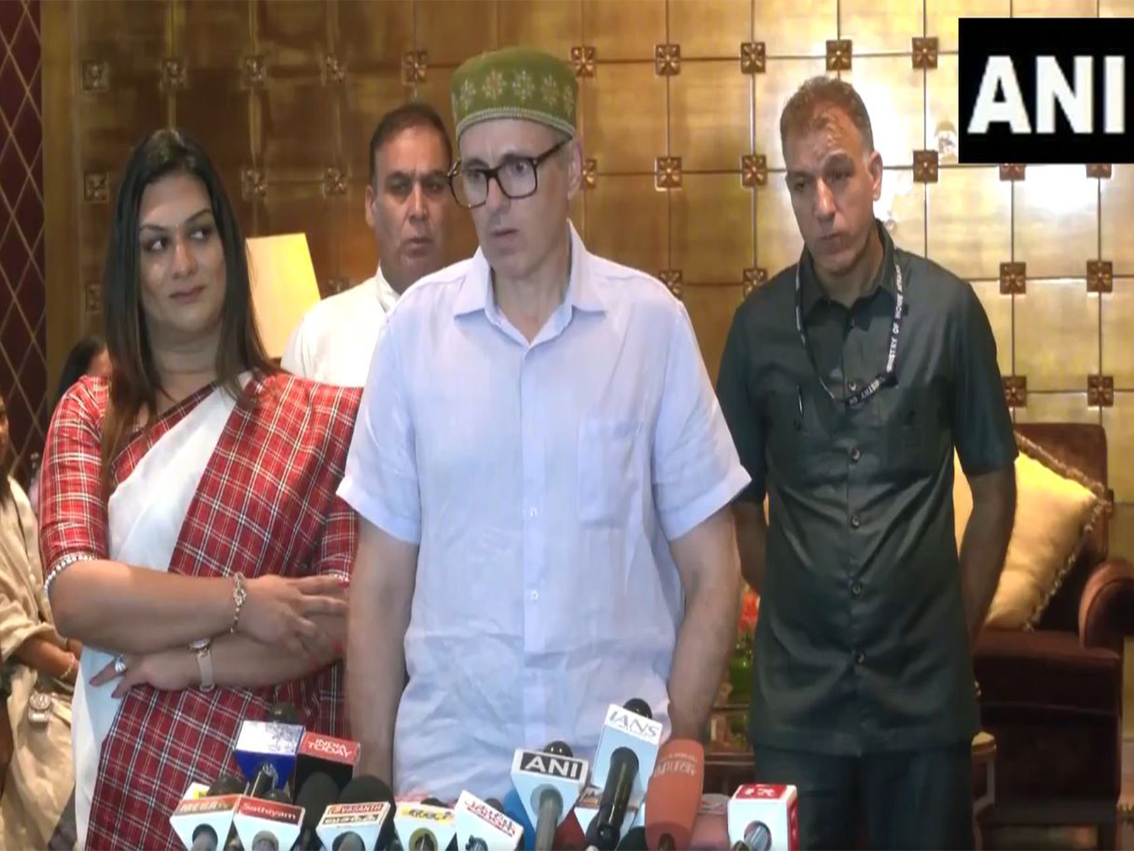 Jammu and Kashmir Chief Minister Omar Abdullah (Photo/ANI)