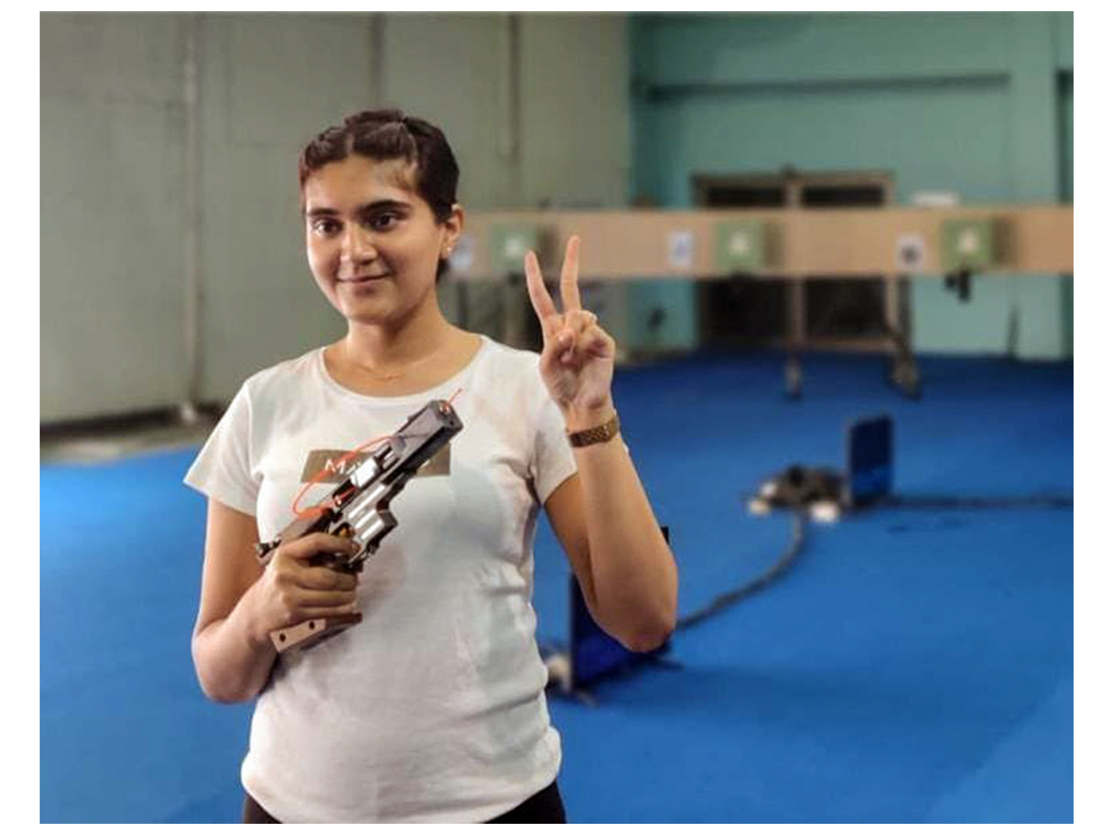 Esha Singh. (Photo: ANI)