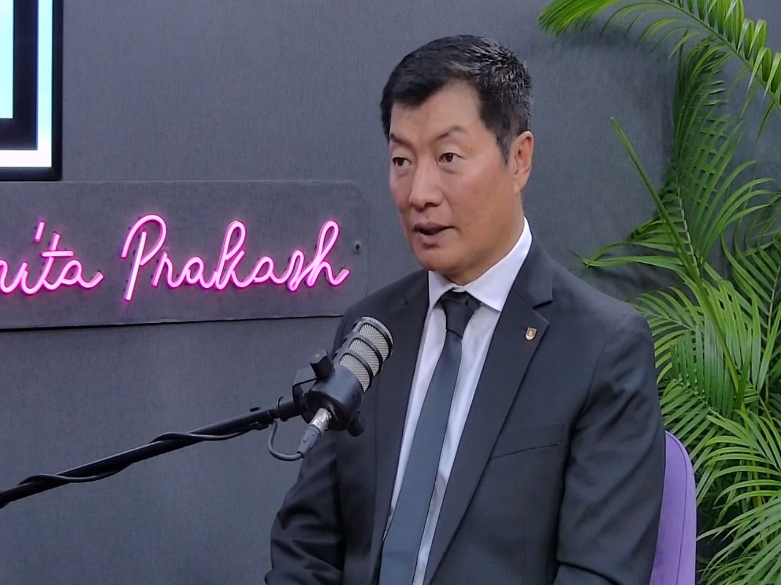 Former Tibetan Prime Minister-in-exile Lobsang Sangay (Photo/ANI)