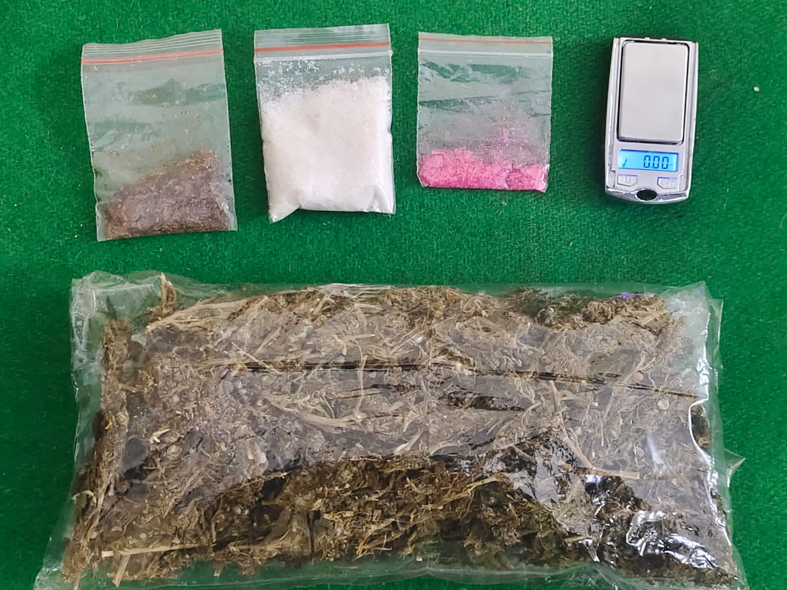 Drugs seized by Excise Department's Special Task Force (Photo/Excise department)