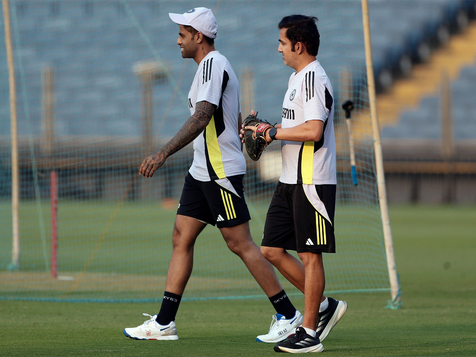 Captain Suryakumar Yadav and head coach Gautam Gambhir (Photo/ANI) 