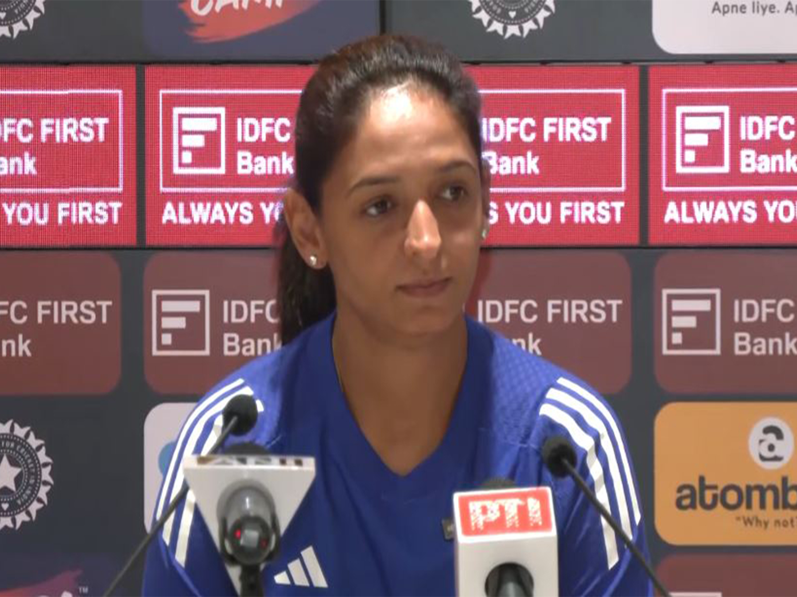 Harmanpreet Kaur. (Photo: ANI)