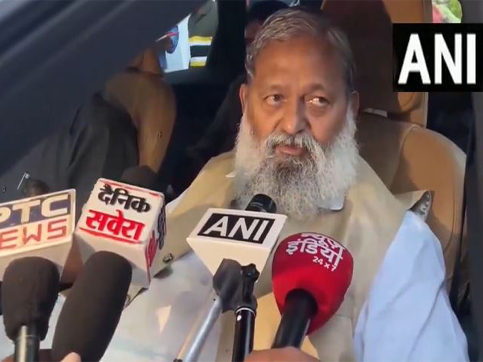 Haryana Minister Anil Vij (Photo/ANI)