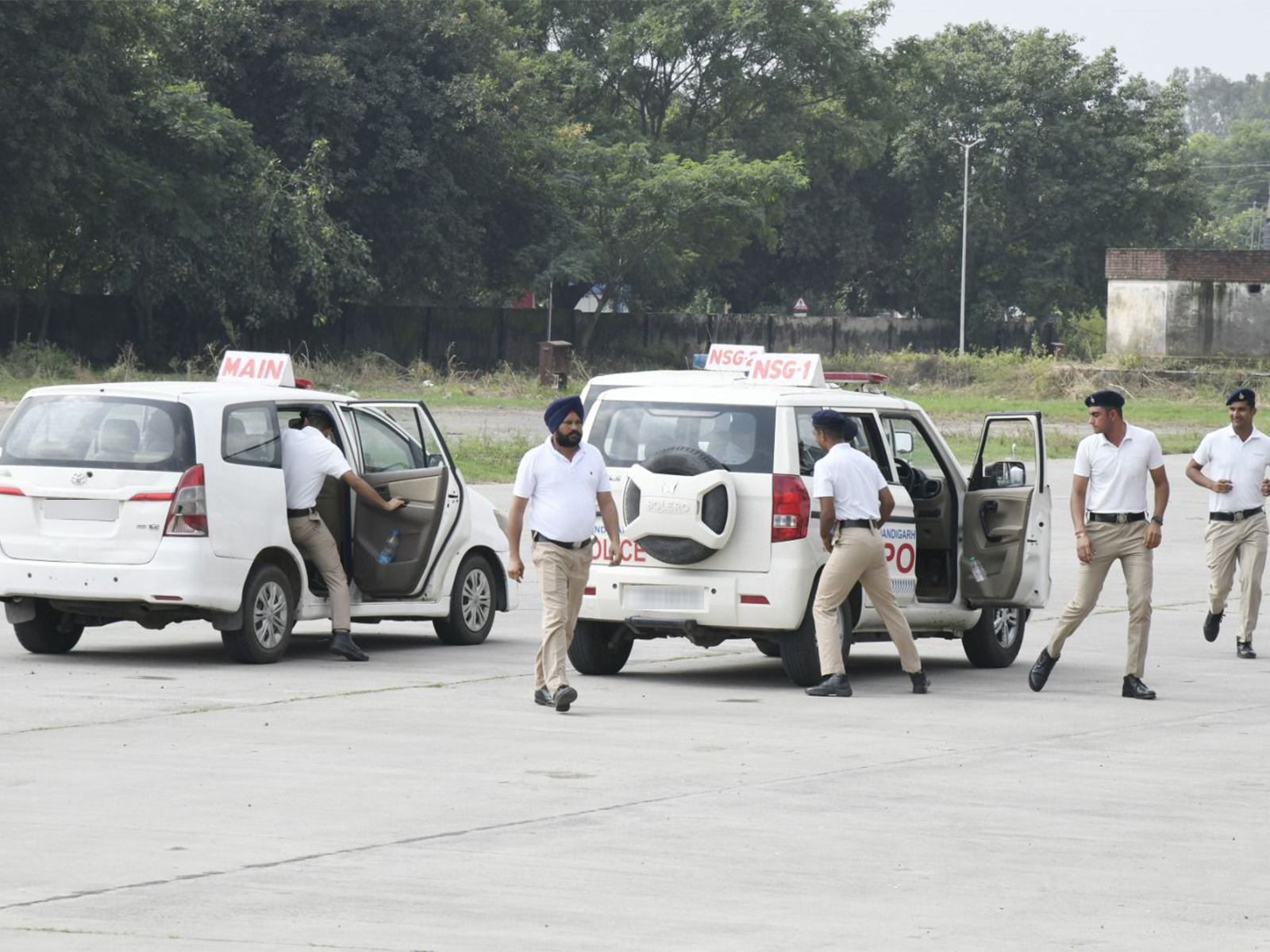 Chandigarh Police completes tactical driving training for VIP security (Photo: Chandigarh police)