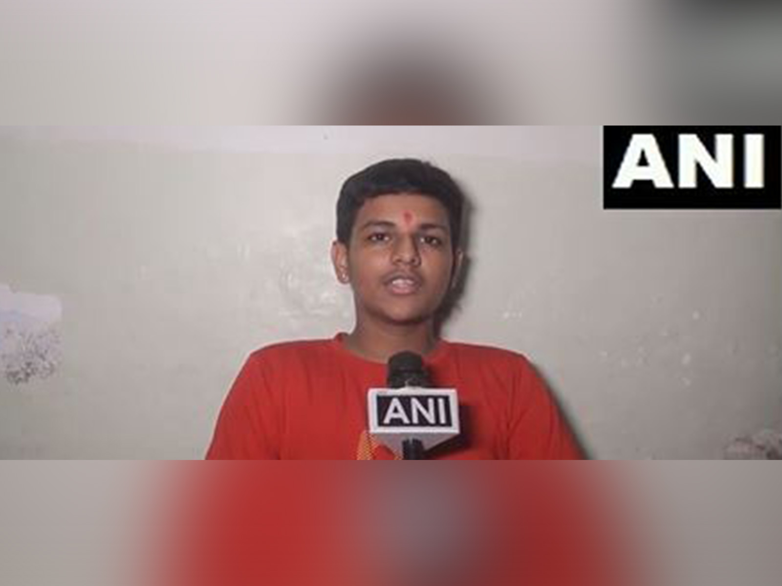 Sawan Parmar, son of the victim family (Photo/ANI)