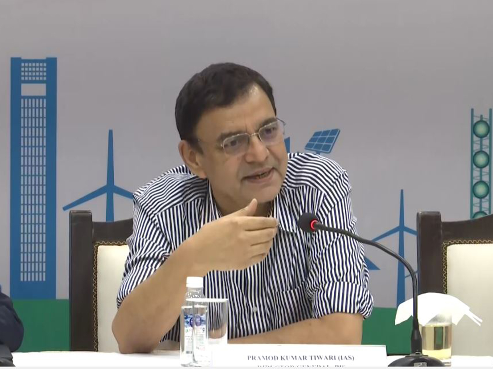 Pramod Kumar Tiwari, Director General Bureau of Indian Standards (BIS) addressing a curtain raiser press conference (Image: ANI)