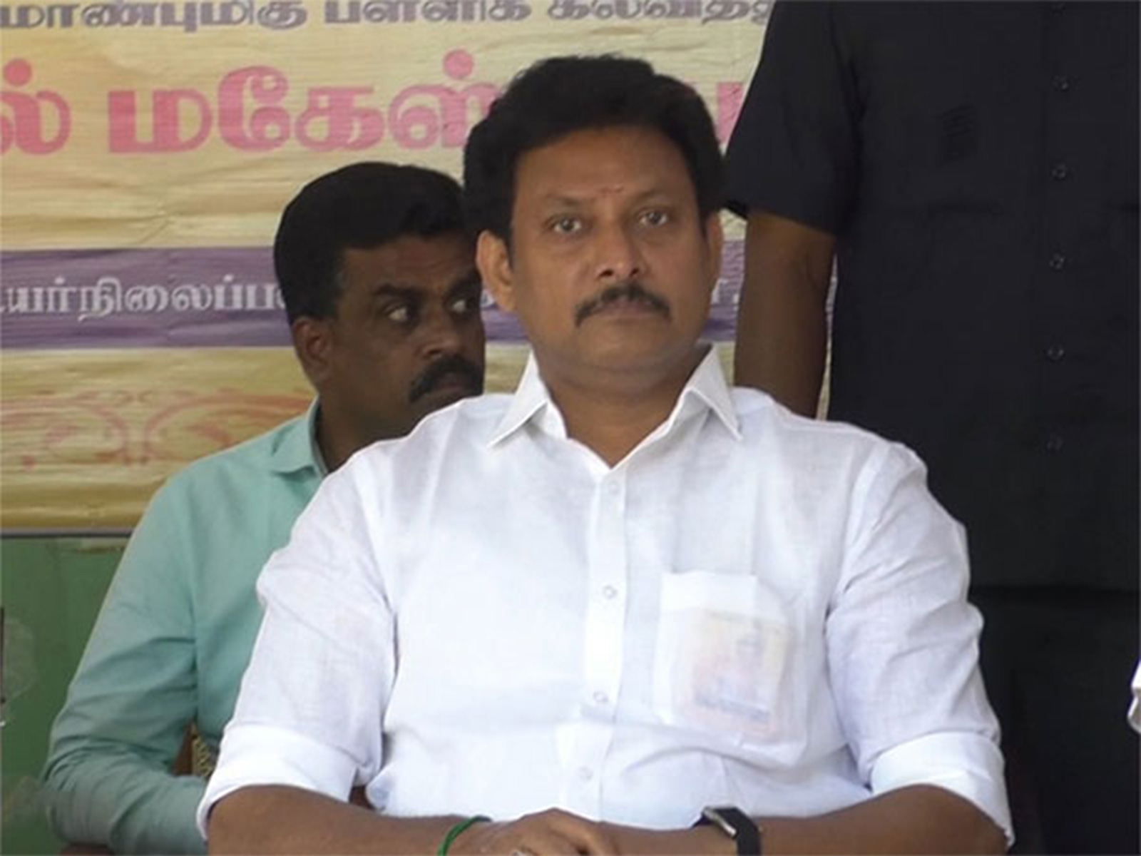 Tamil Nadu School Education Minister Anbil Mahesh Poyyamozhi (File Photo/ANI)