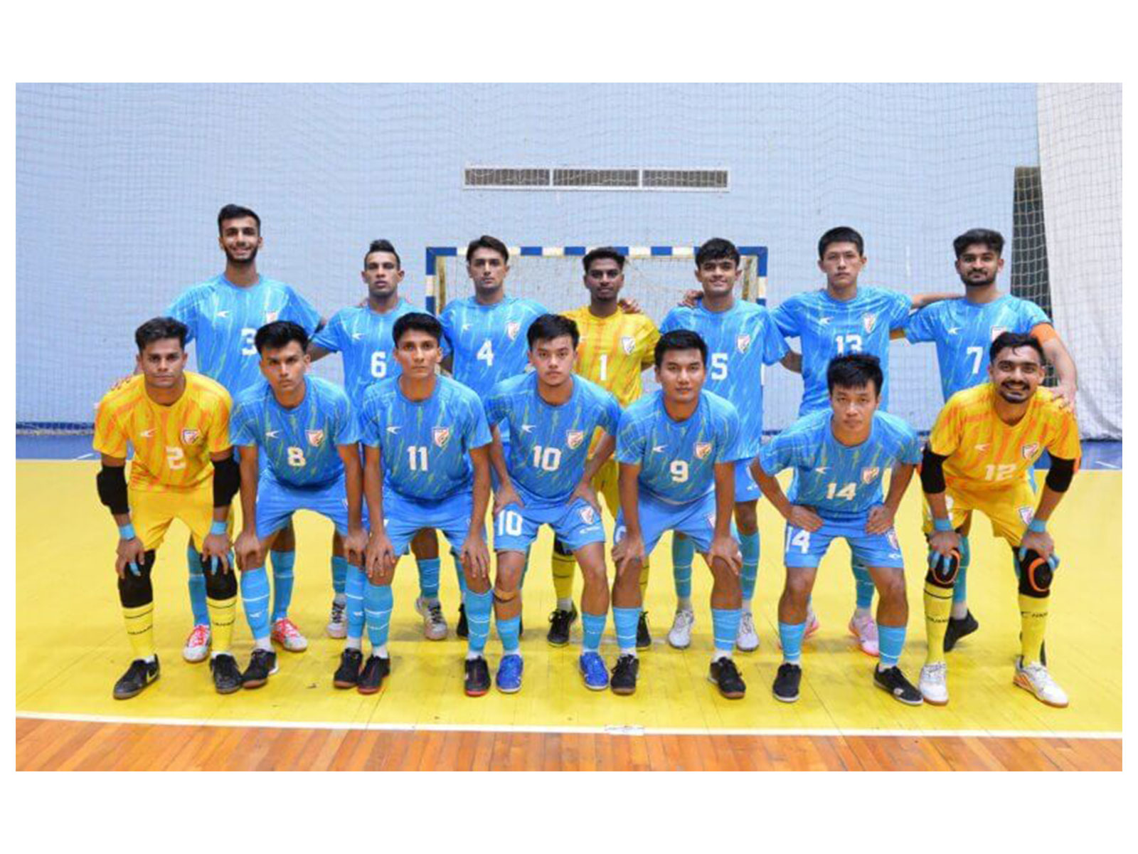 Indian futsal team (Photo: Lebanon Football Association)