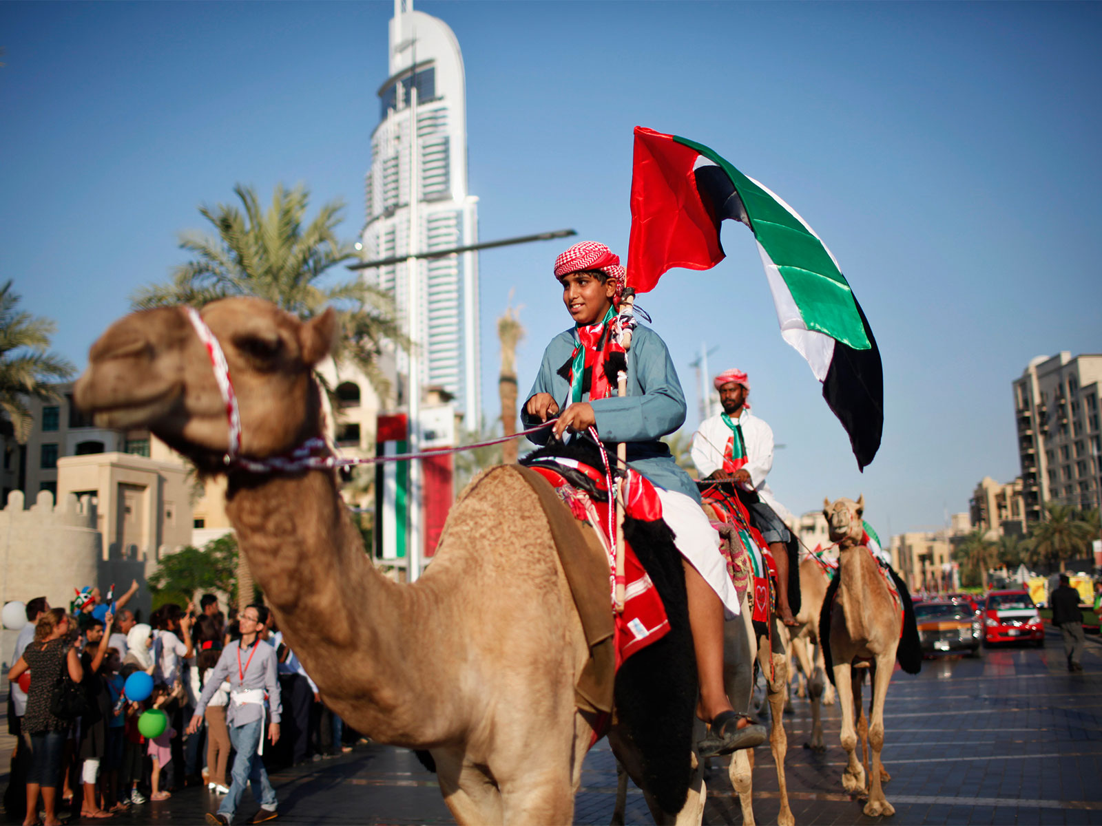 Child with a UAE Flag (File Photo/Reuters)
