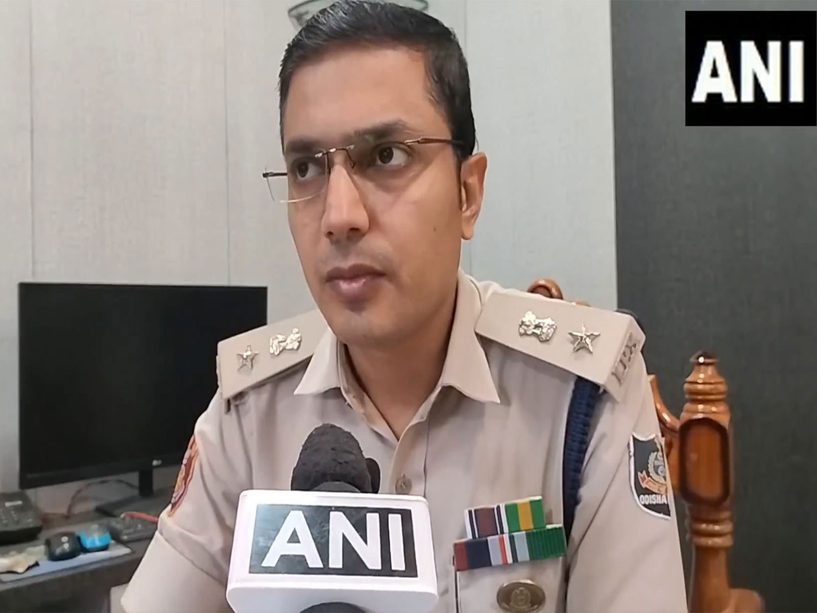 DCP Bhubaneswar Jagmohan Meena (Photo/ANI)