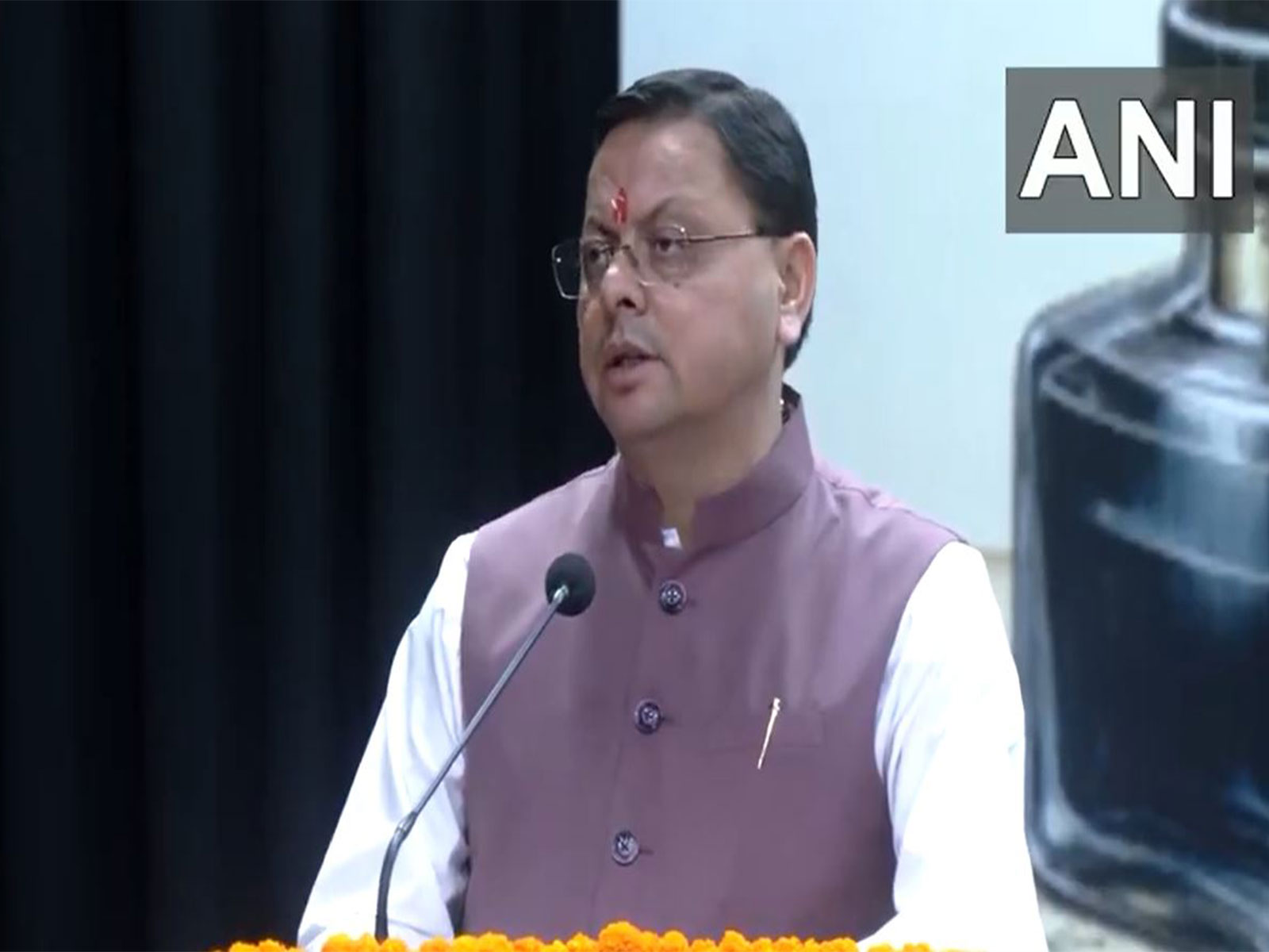 Uttarakhand Chief Minister Pushkar Singh Dhami (Photo/ANI)