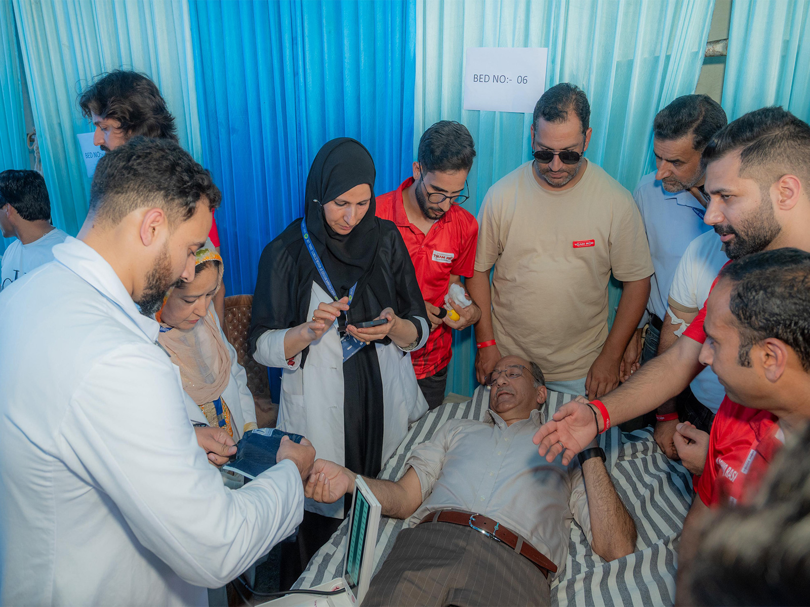 A glimpse of the blood donation camp (Photo/Team Red)