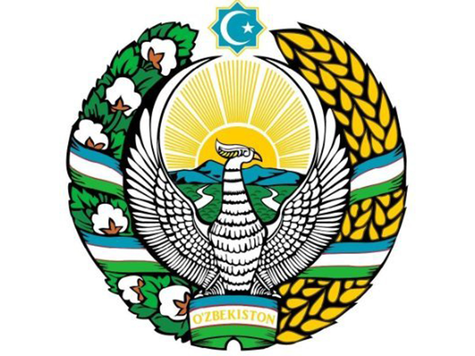 Logo of the Ministry of Foreign Affairs of Uzbekistan (Image: X/@uzbekmfa)