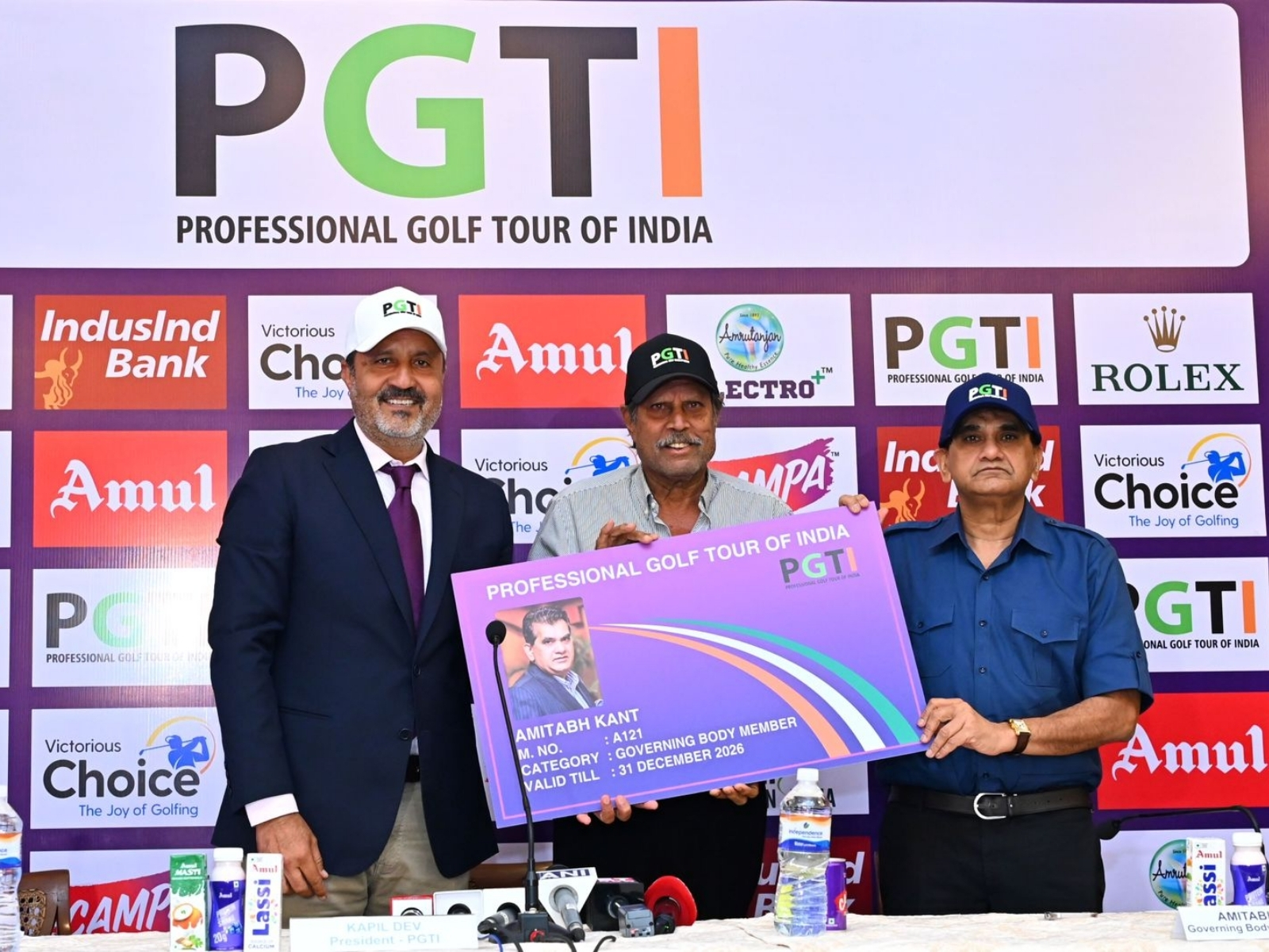 Amitabh Kant Brings Policy Vision to Indian Golf