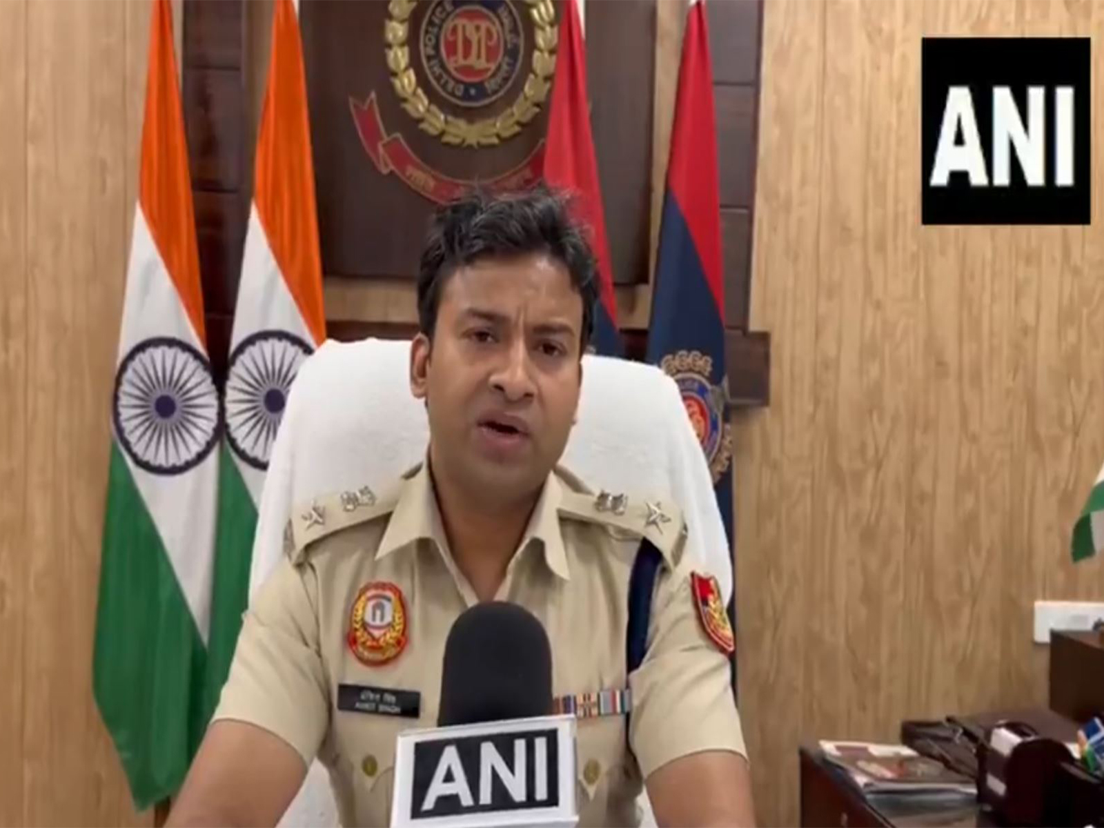 DCP Dwarka Ankit Kumar Singh (Photo/ANI)