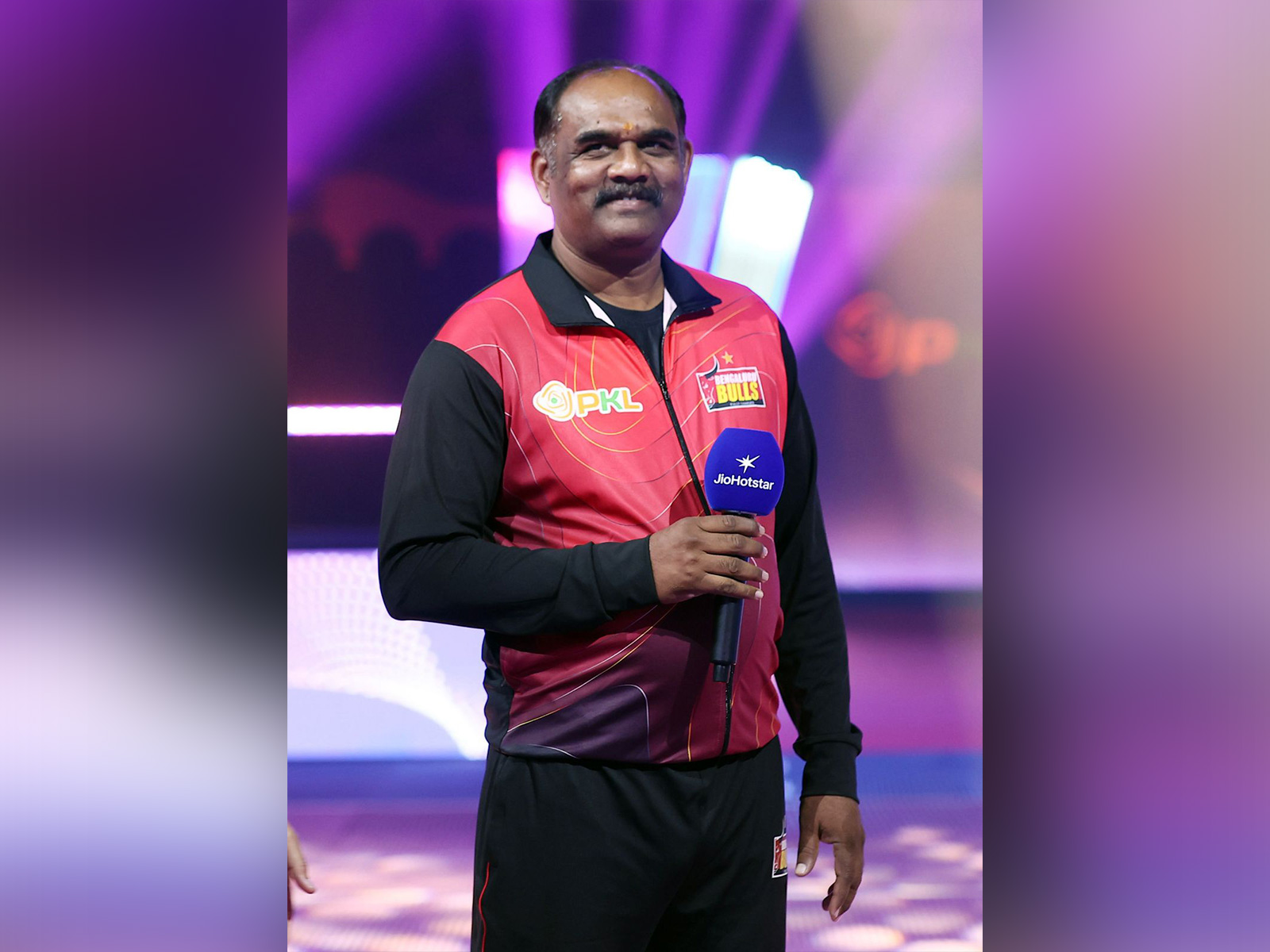 Bengaluru Bulls head coach BC Ramesh. (Photo: PKL)