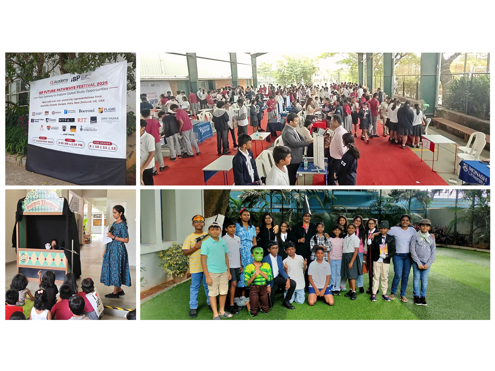 CS Academy hosted the ISP Future Pathways Festival and Literary Fest, inspiring students with global opportunities, creativity, and joyful learning