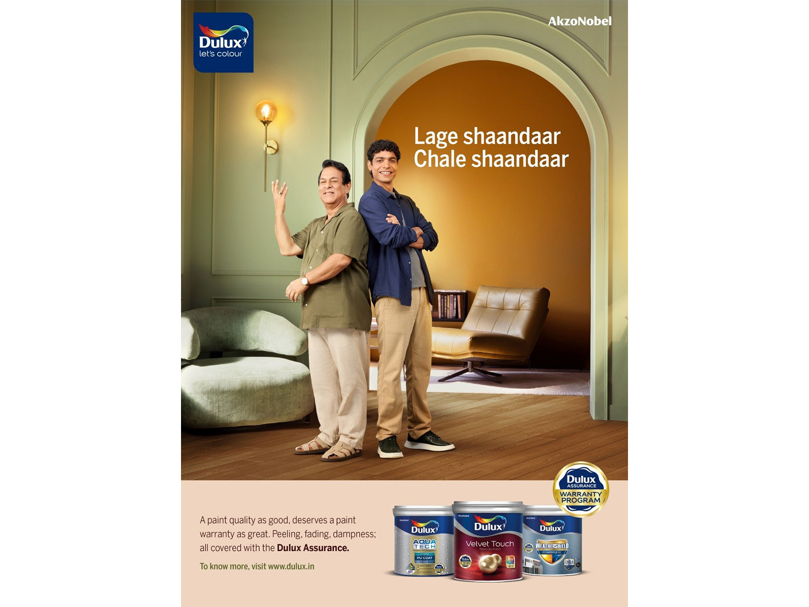 Akzo Nobel India celebrates 5 years of Dulux Assurance with new ‘Lage Shaandaar, Chale Shaandaar’ campaign