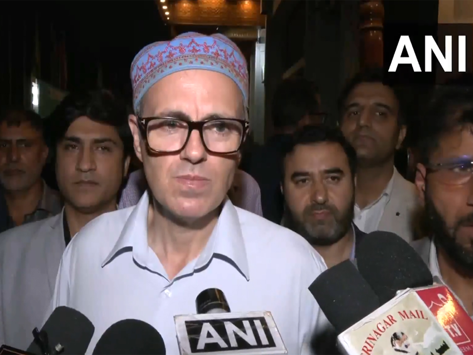 Jammu and Kashmir Chief Minister Omar Abdullah (Photo/ANI)