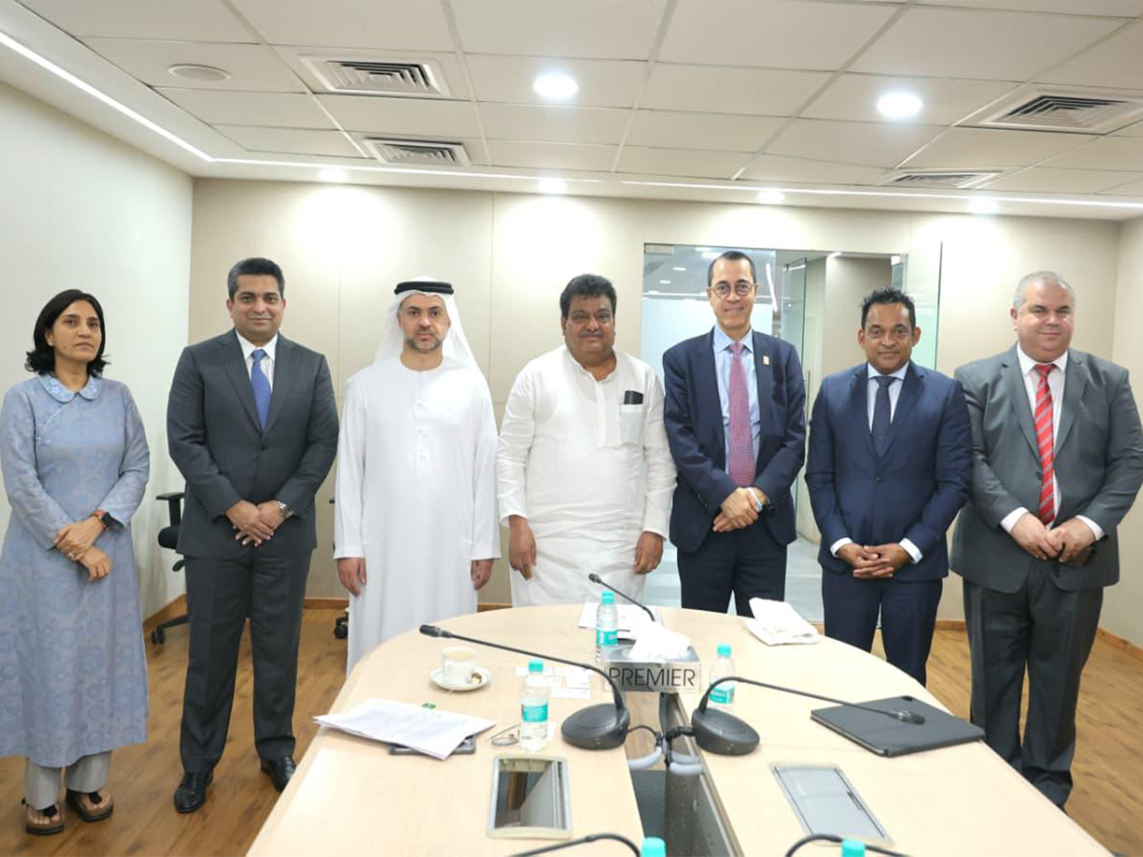 DUCAB senior delegation meets Minister MB Patil to discuss potential areas of collaboration (Photo/X@MBPatil) 