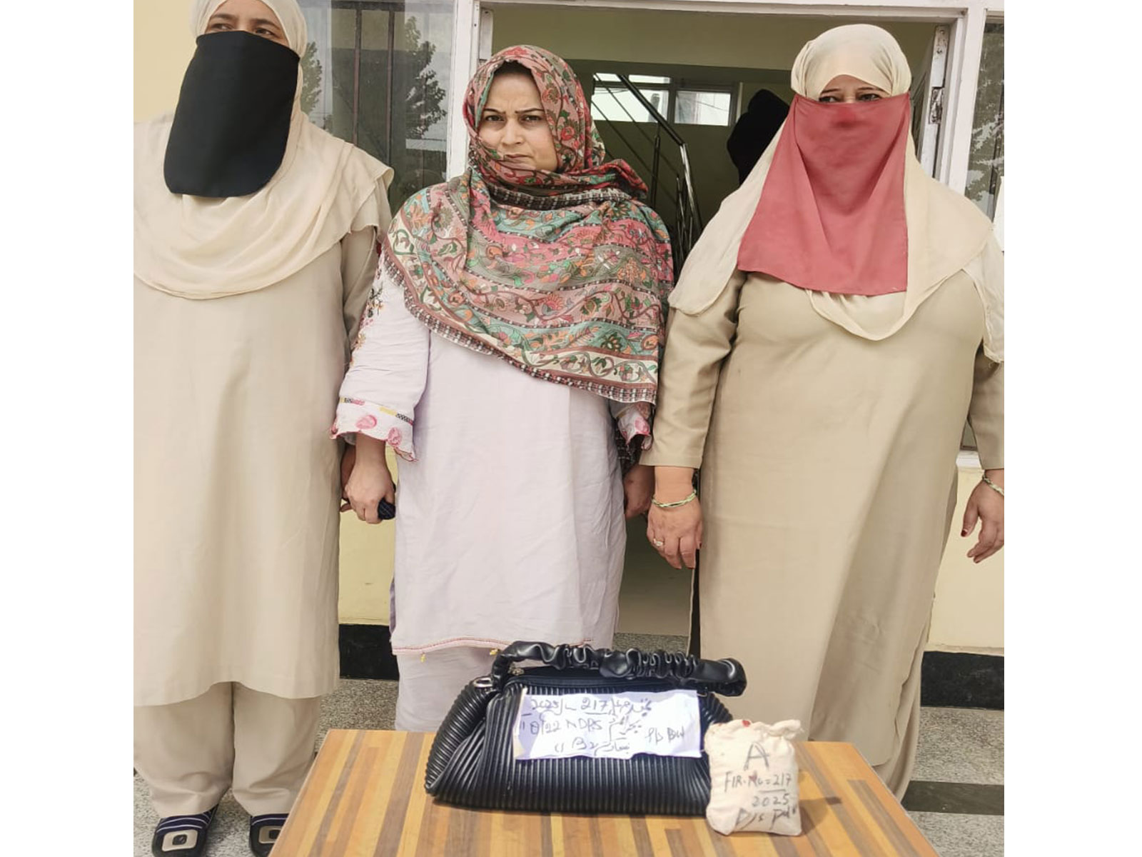 Sheikh Maroofa detained by Pulwama Police (Photo/Pulwama Police)