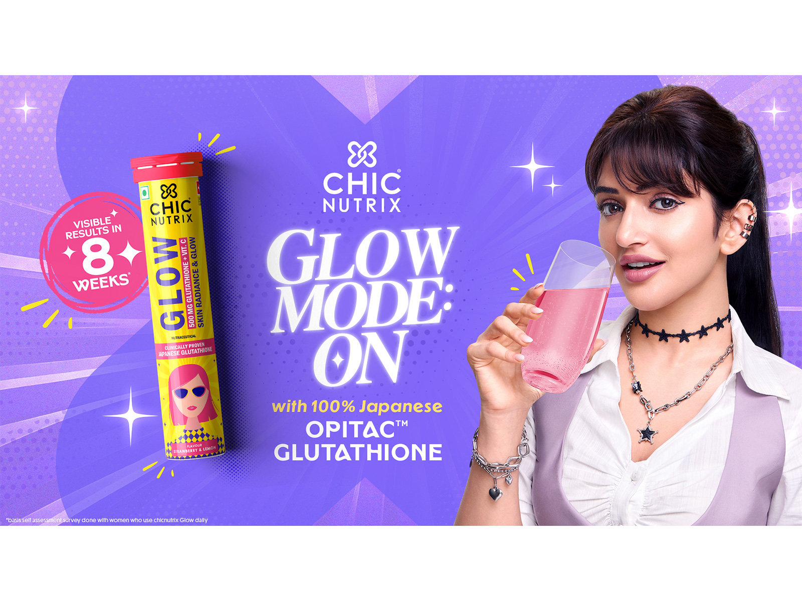 Sreeleela shines in Chicnutrix’s latest campaign, Glow Mode On