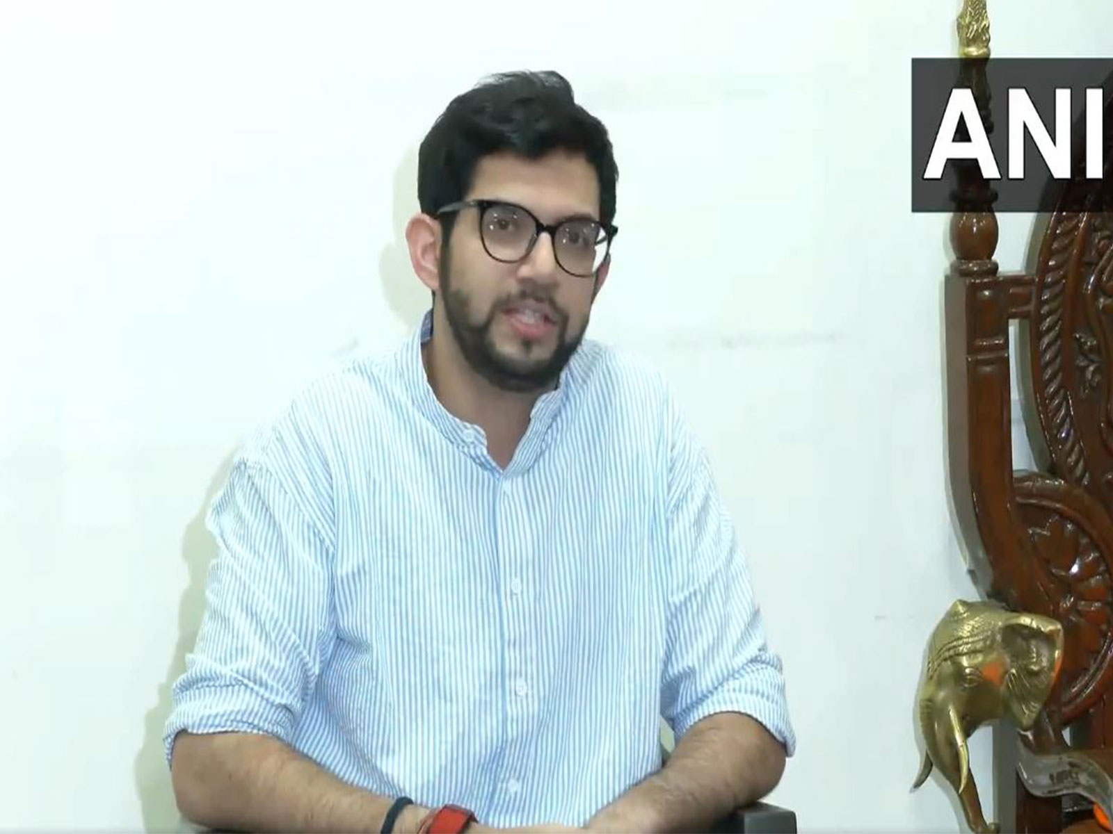Shiv Sena (UBT) MLA Aaditya Thackeray (Photo/ANI)