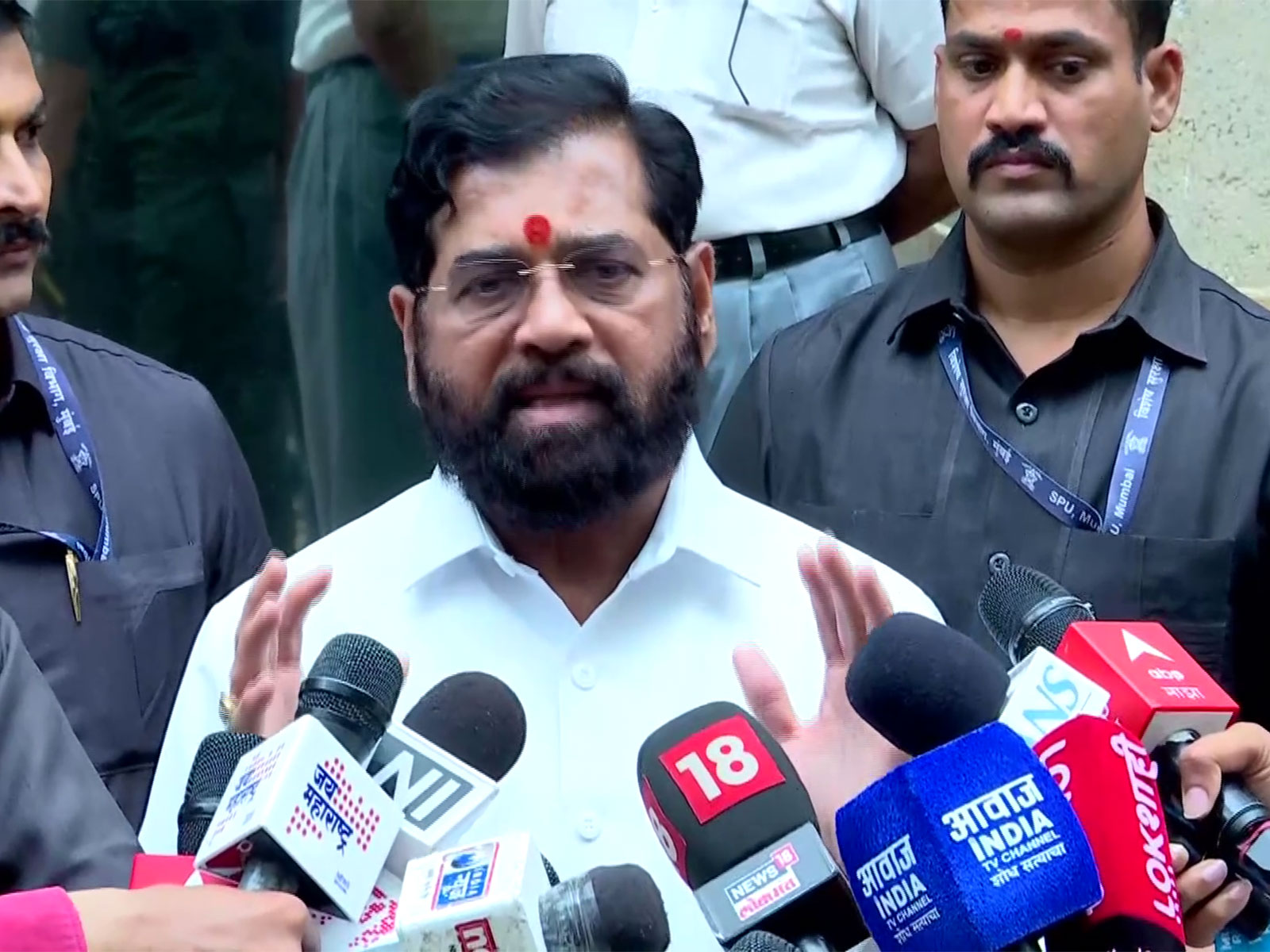 Maharashtra Deputy Chief Minister Eknath Shinde (Photo/ANI)