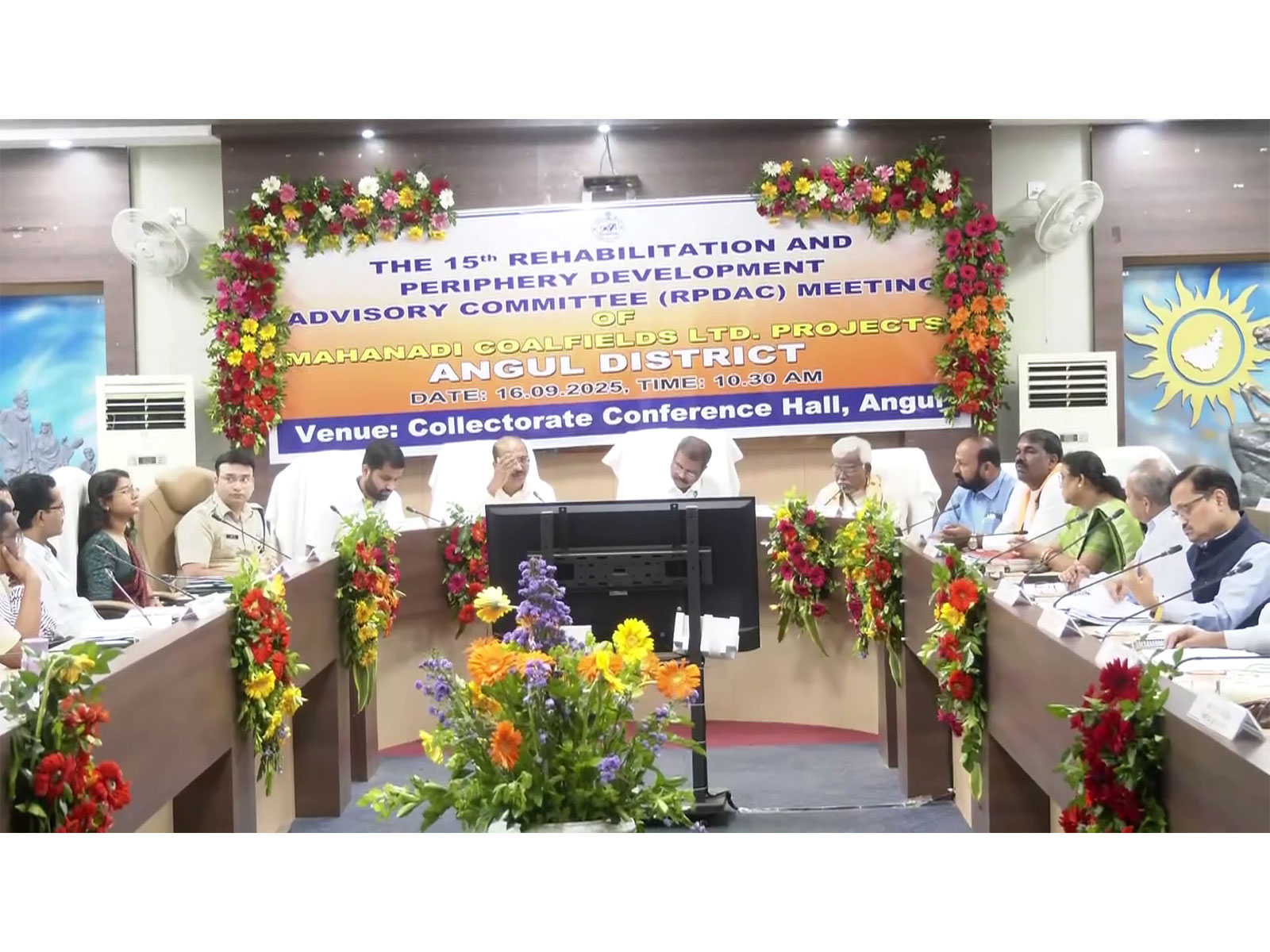 Union Minister Dharmendra Pradhan chairs RPDAC meeting (Photo/ANI)