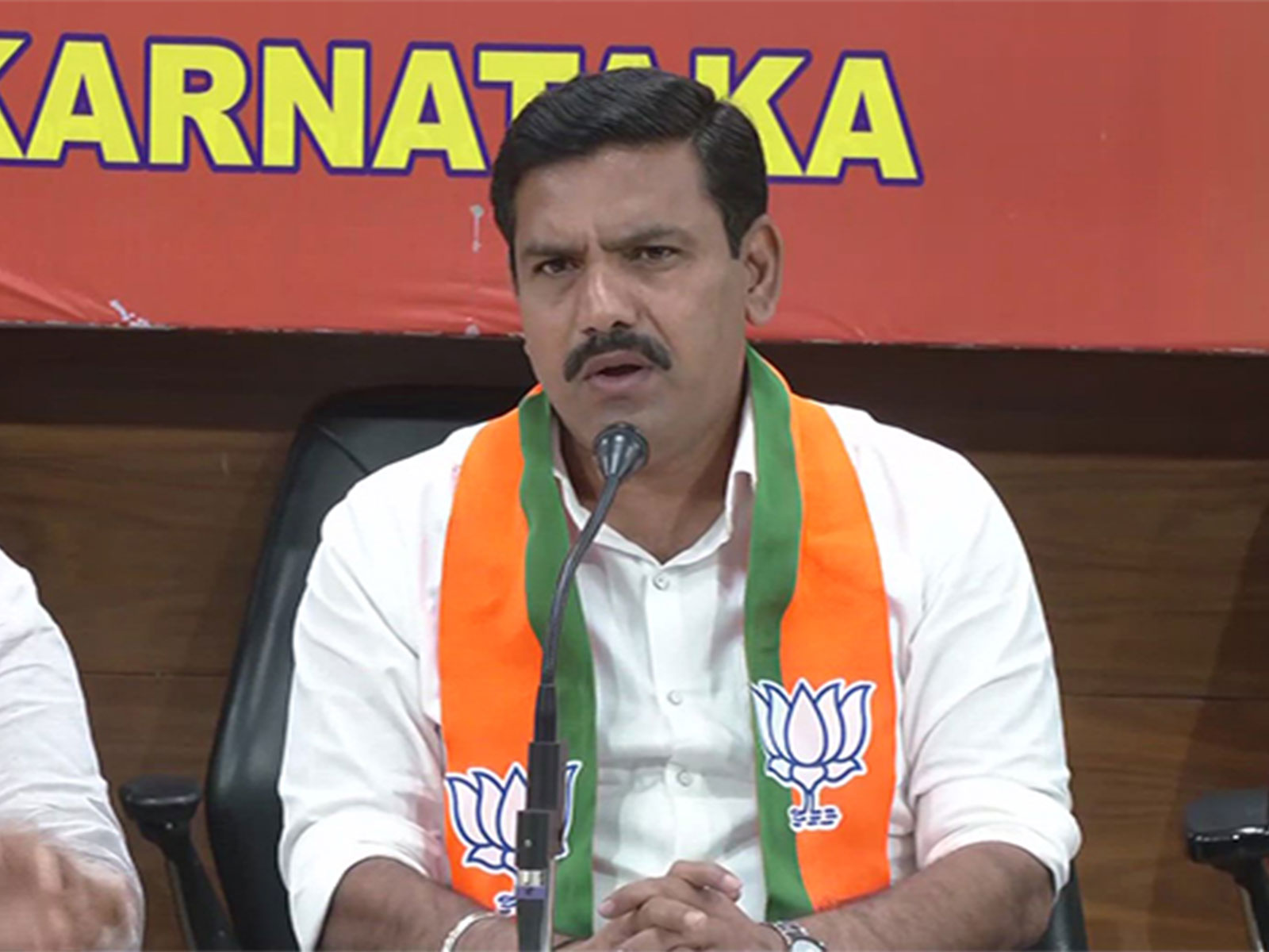 Karanataka BJP President, BY Vijayendra (File Photo/ANI)