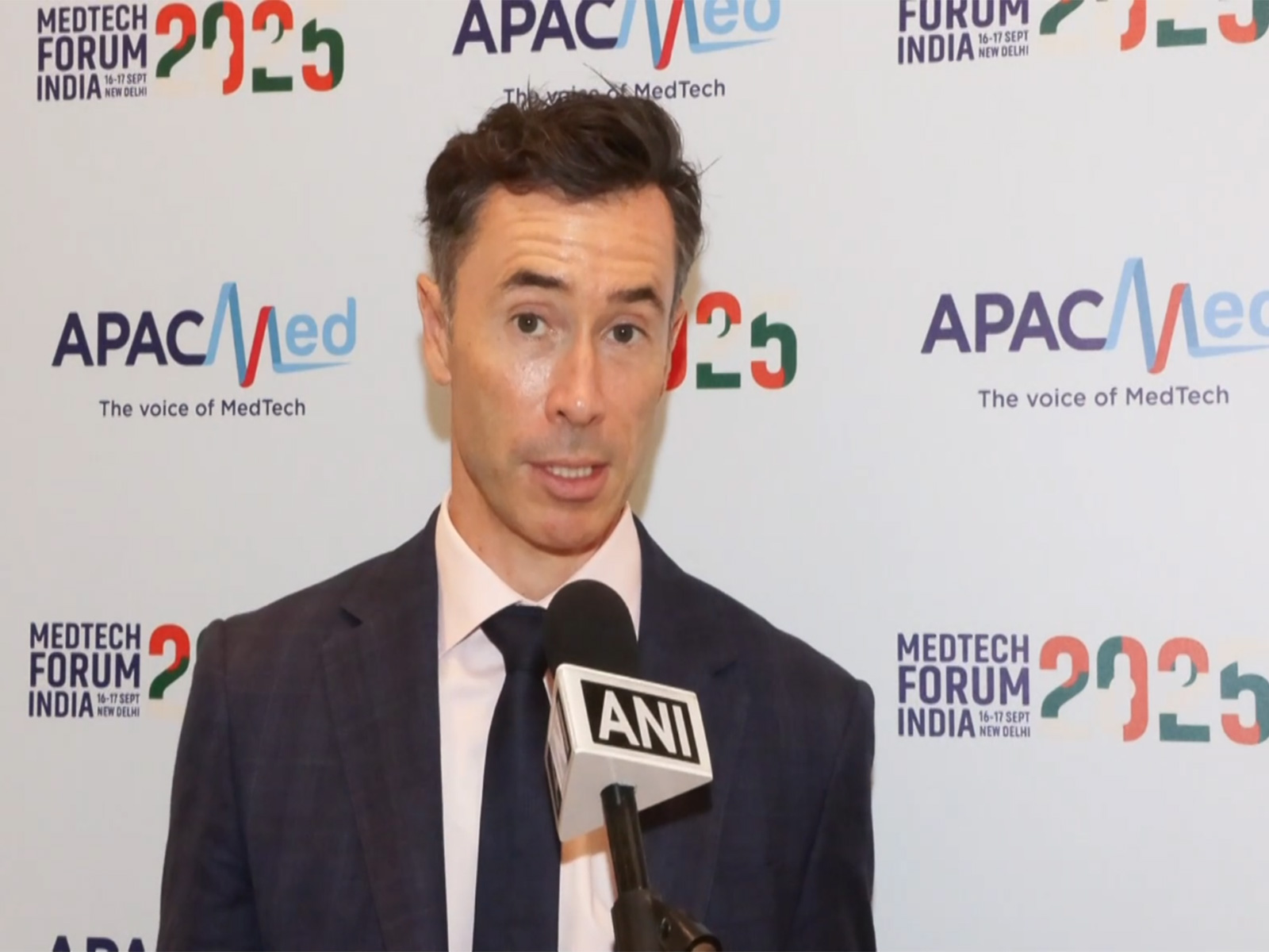 John Collings, Chairman of APACMed (Image/ANI)