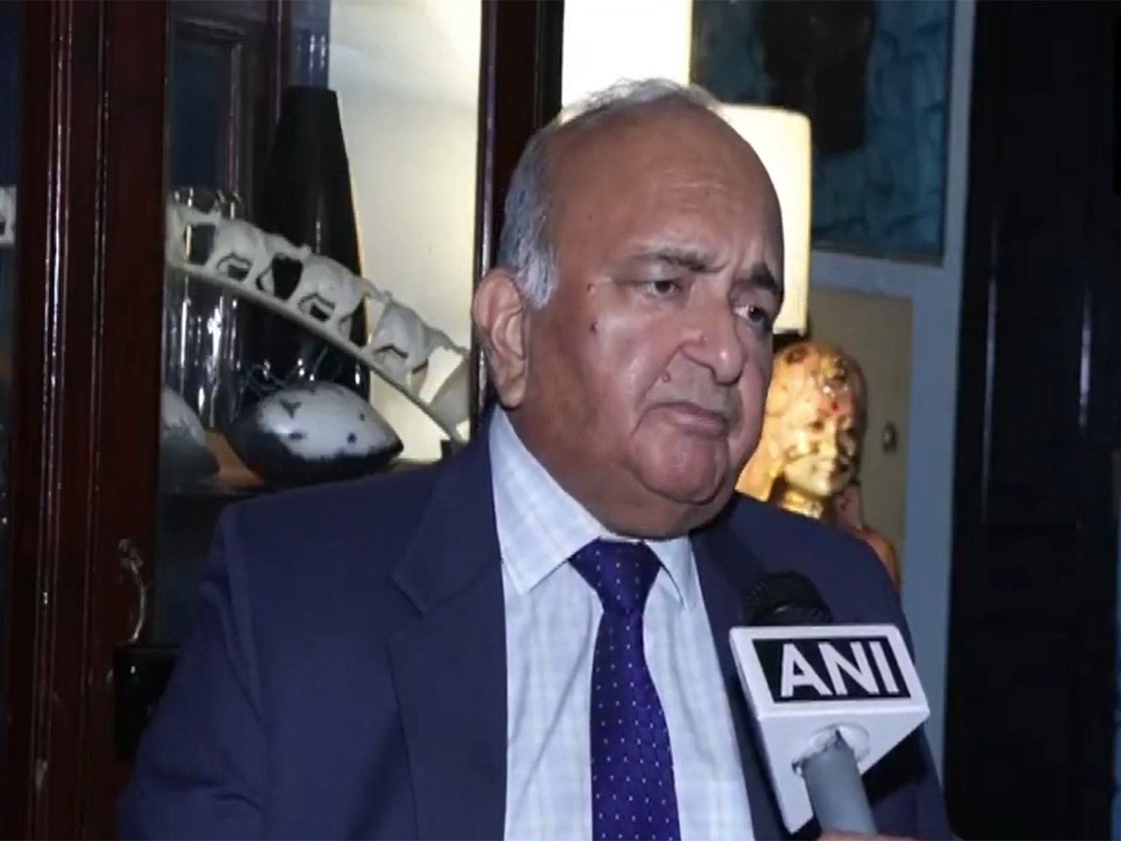 Former Senior Diplomat Mahesh Sachdev (Photo/ANI)