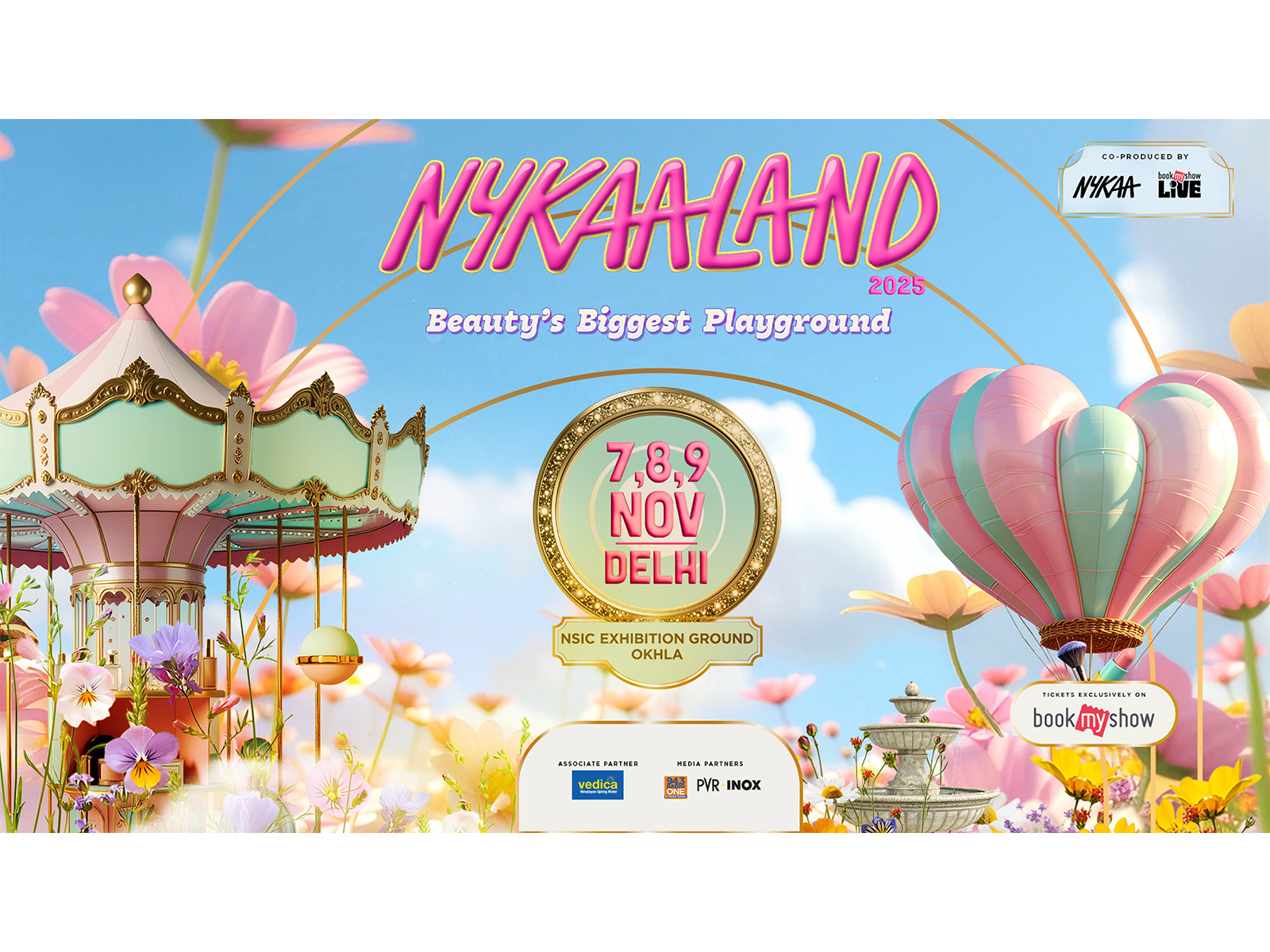 Nykaaland is BACK, and in DELHI!