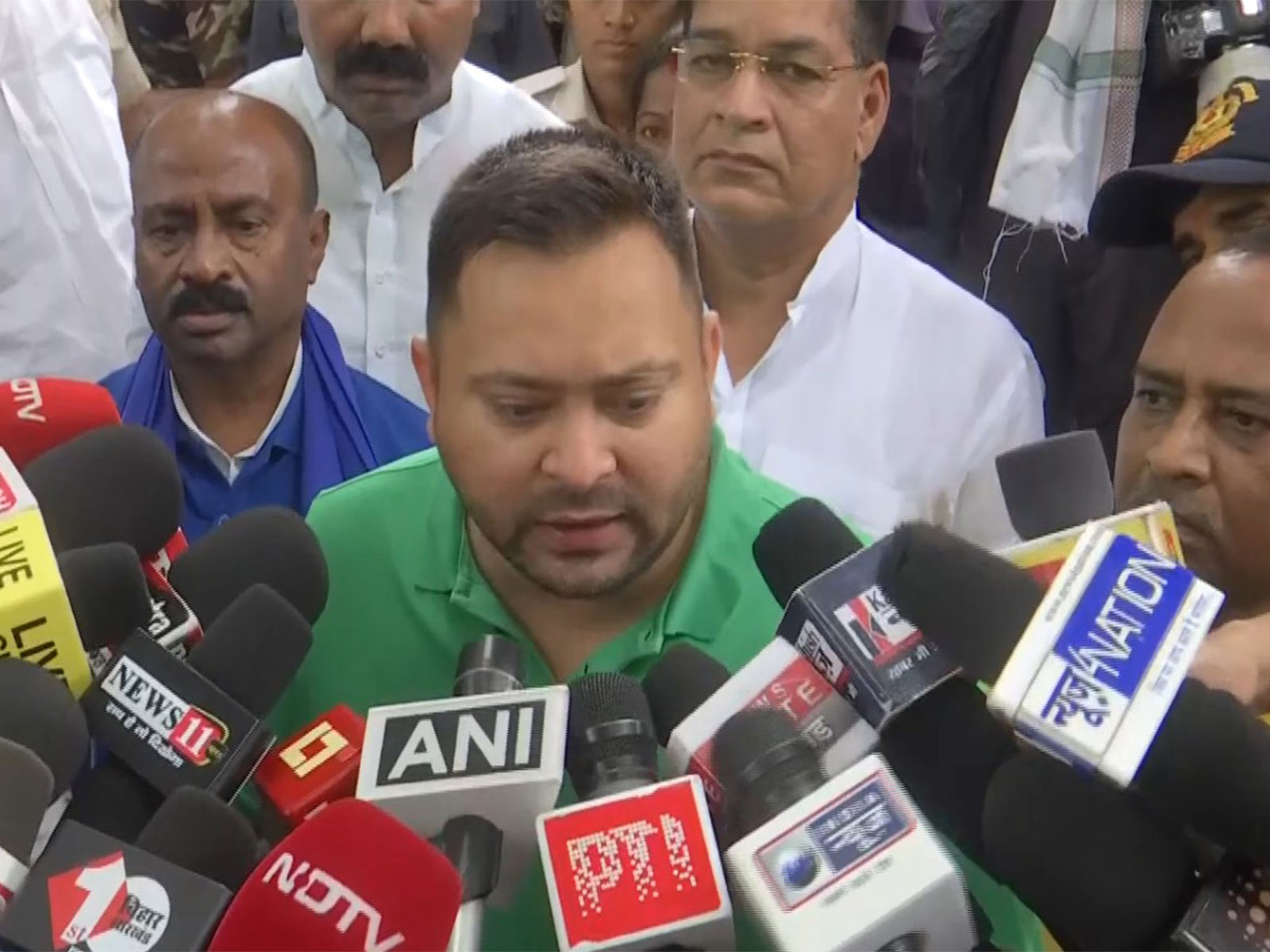 Rashtriya Janata Dal leader Tejashwi Yadav (Photo/ANI)