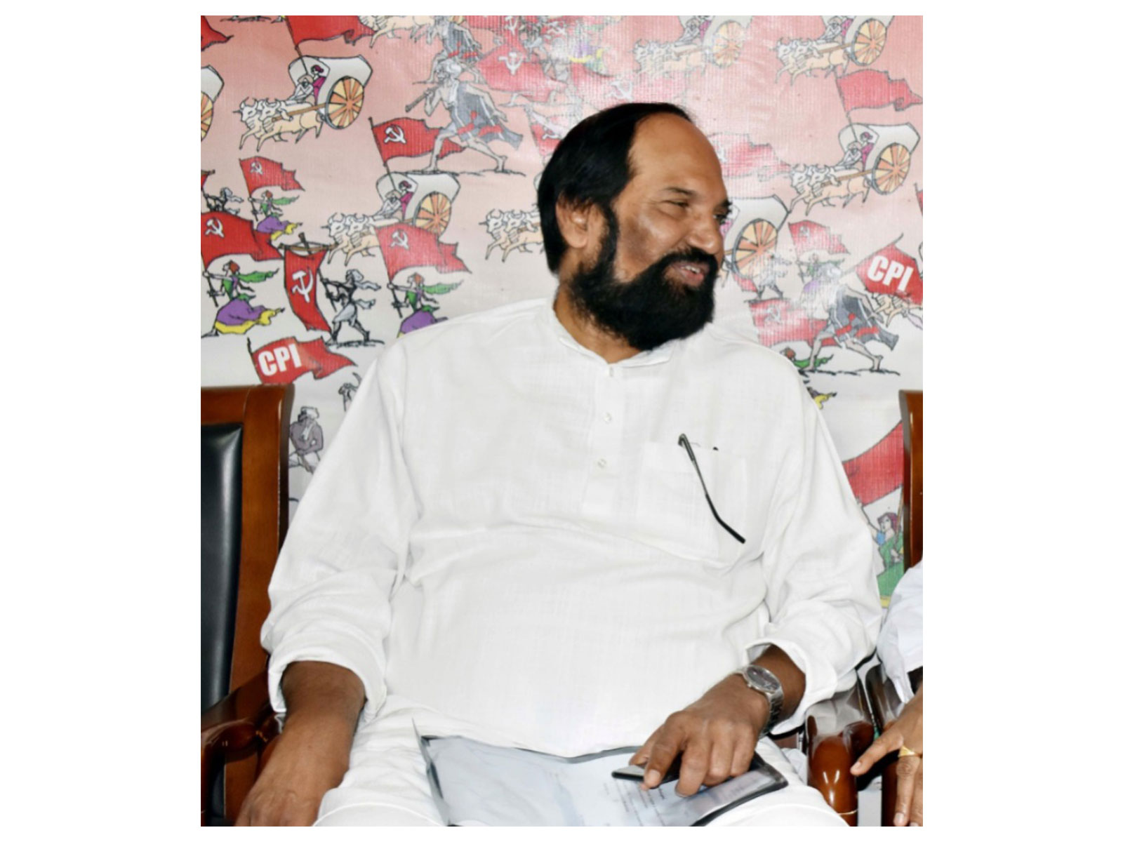 Telangana Minister Uttam Kumar Reddy (Photo/ANI)