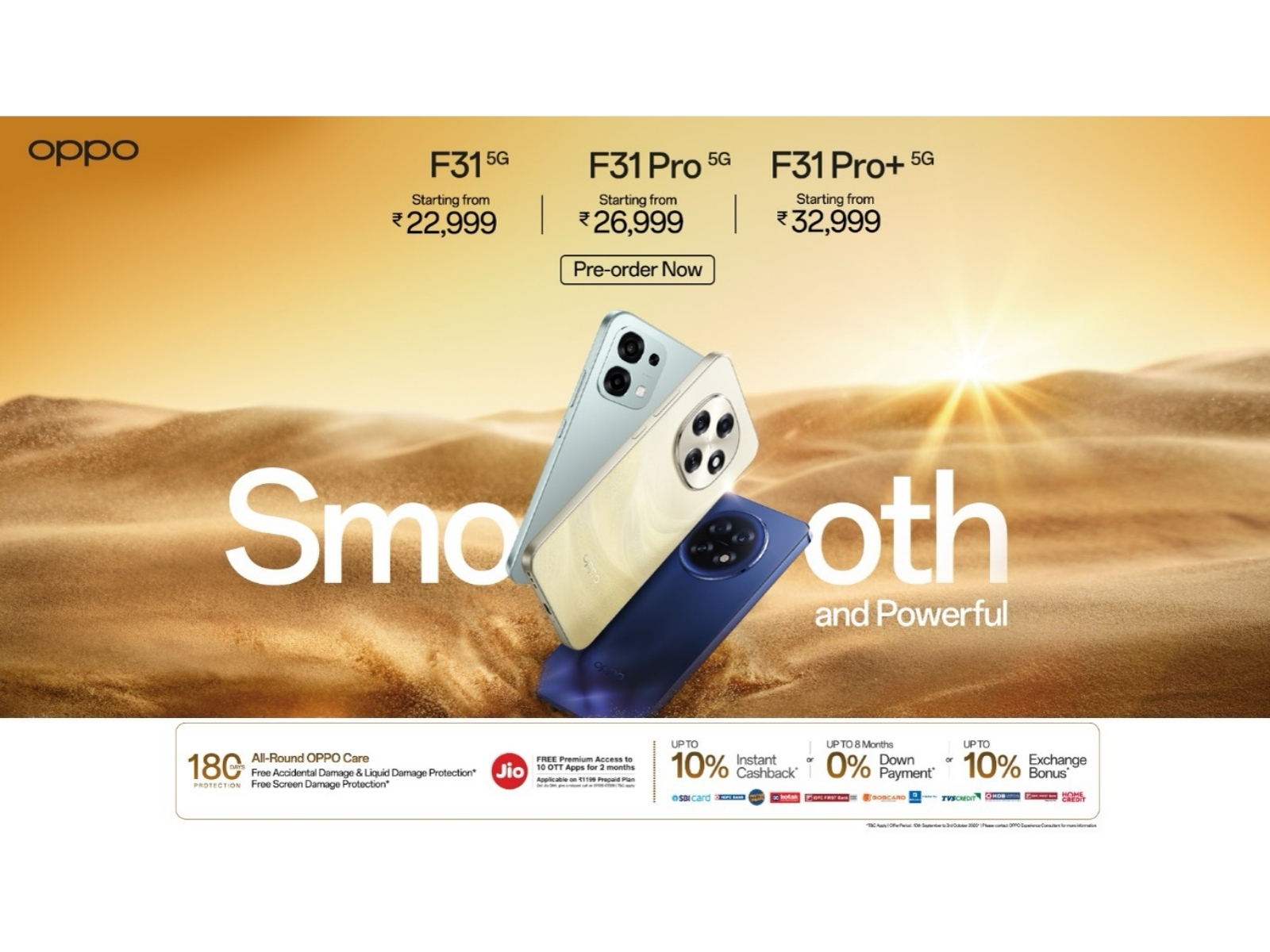 OPPO F31 Series First Sale: Built for India’s Hustle, Ready for Every Challenge