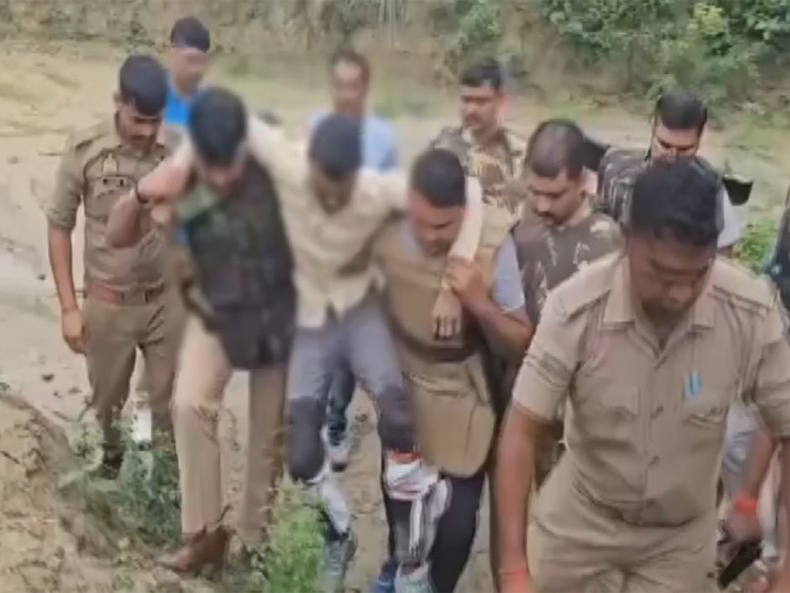 Accused in Gorakhpur NEET aspirant murder arrested after encounter (Photo/ANI) 