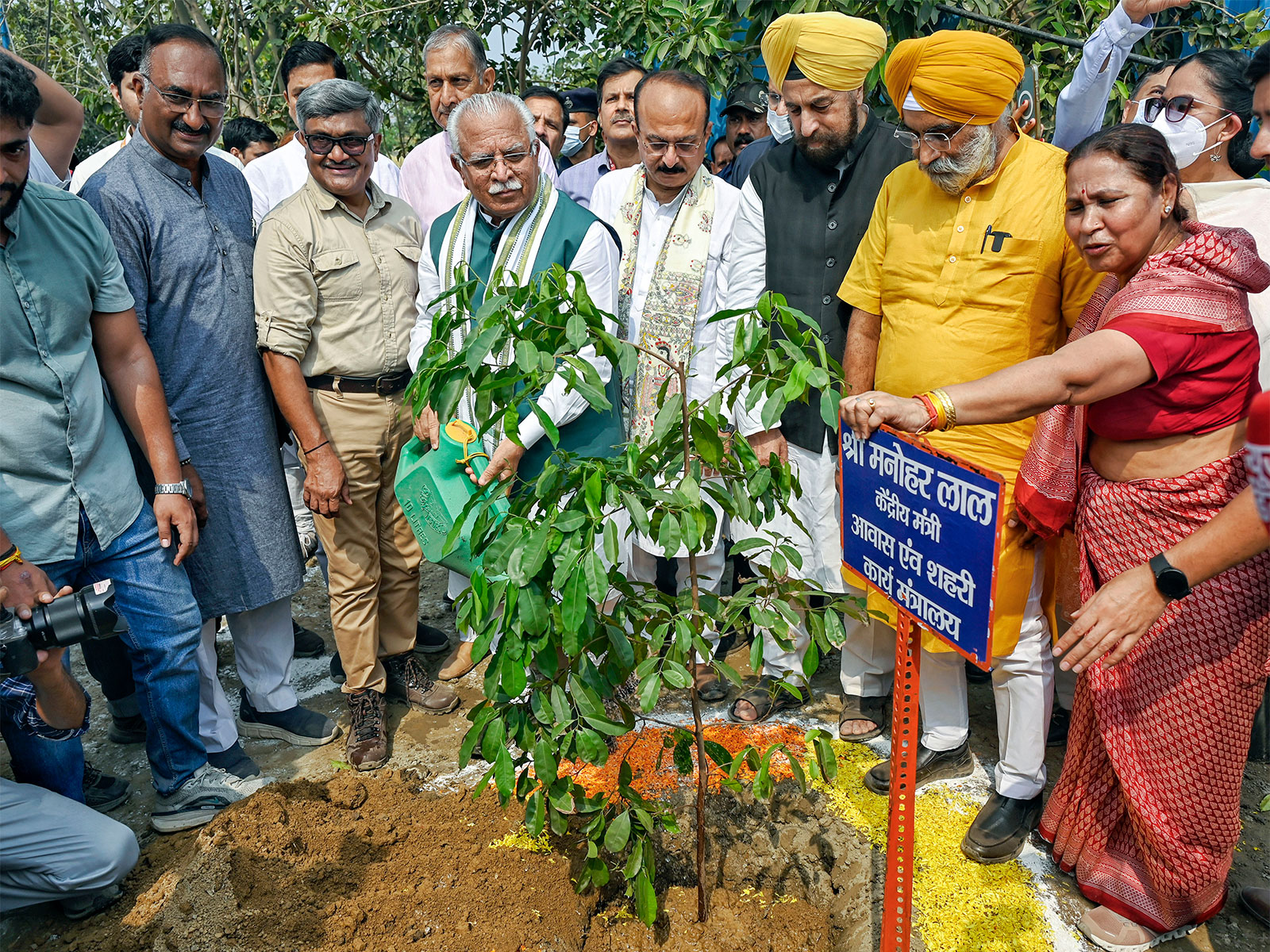 Union Minister Manohar Lal Khattar (Photo/ANI)