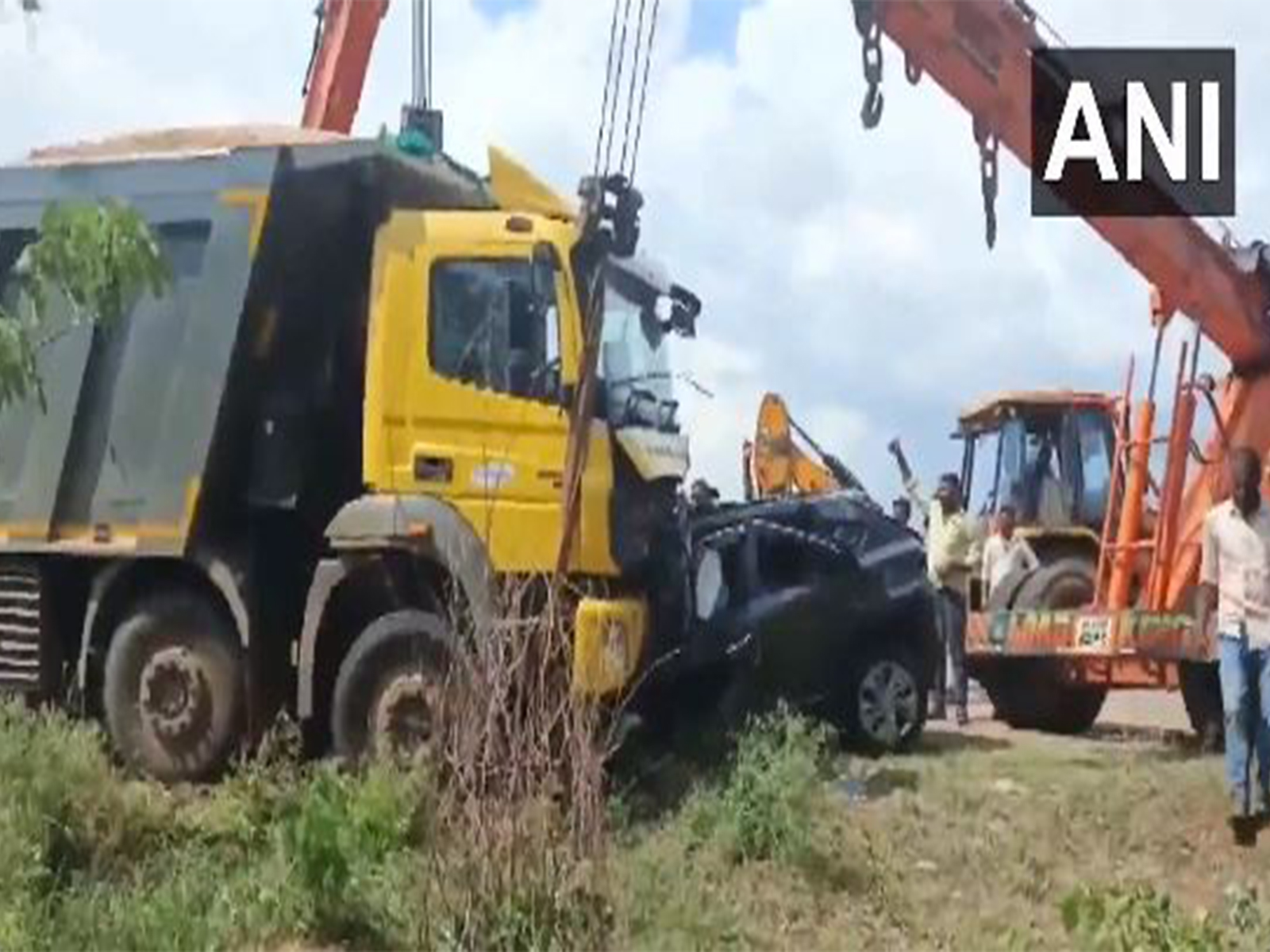 Visuals from the accident site (Photo/ANI) 