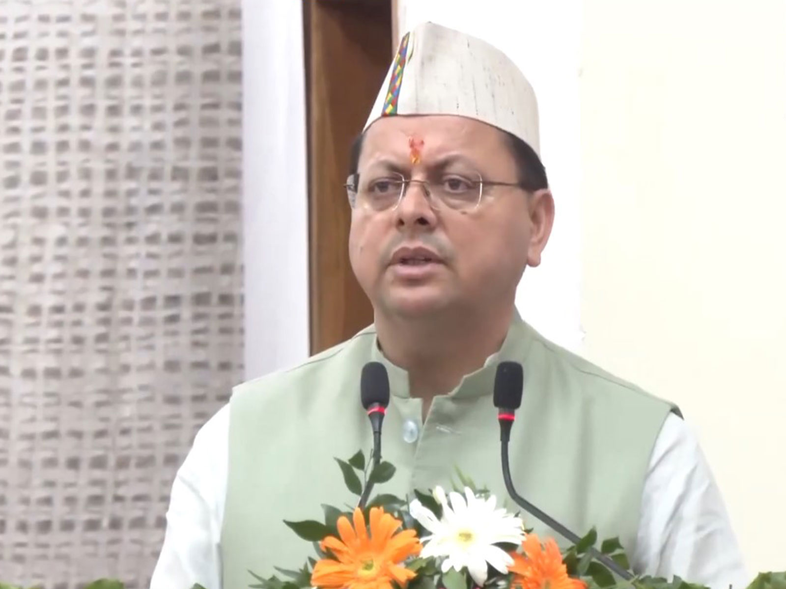 Uttarakhand Chief Minister Pushkar Singh Dhami (Photo: ANI) 