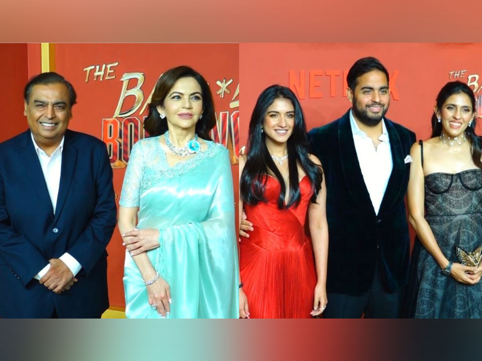Mukesh Ambani, Nita Ambani grace 'The Ba***ds of Bollywood' premiere; Akash-Shloka, Radhika Merchant join in
