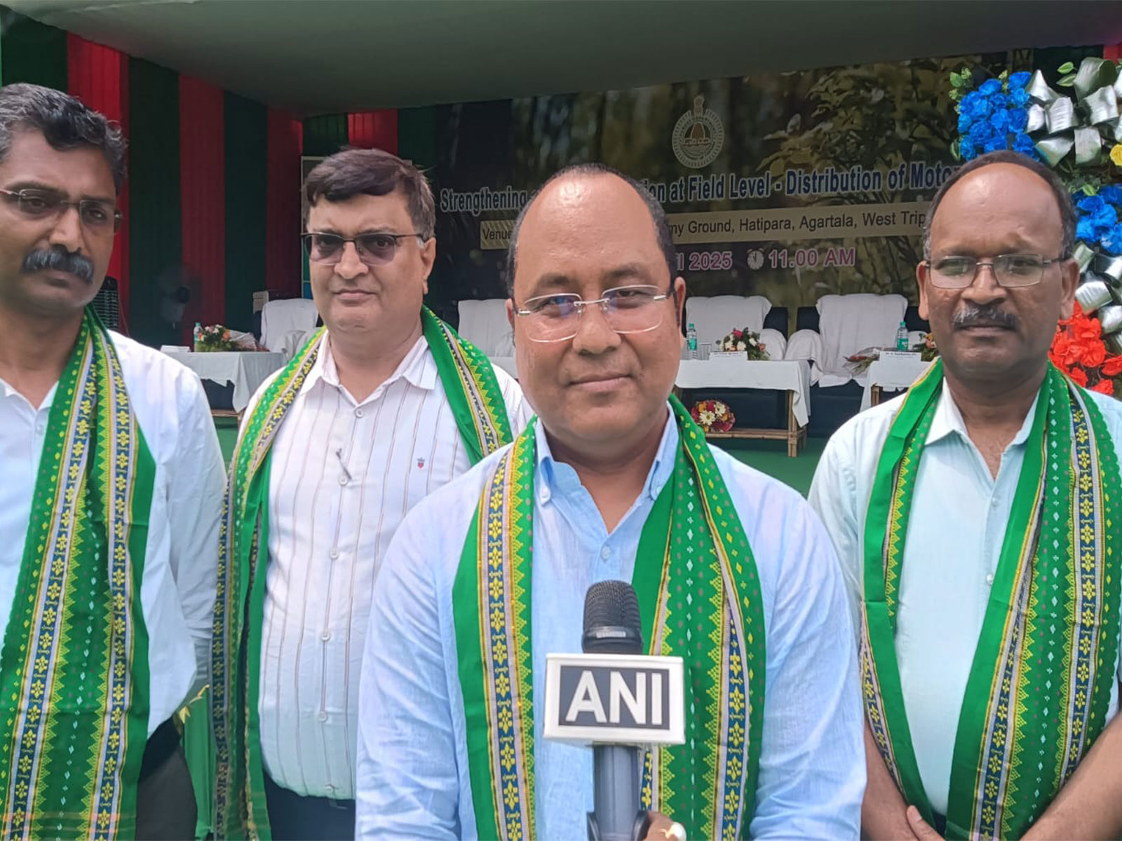 Tripura Forest Minister Animesh Debbarma (Photo/ANI)