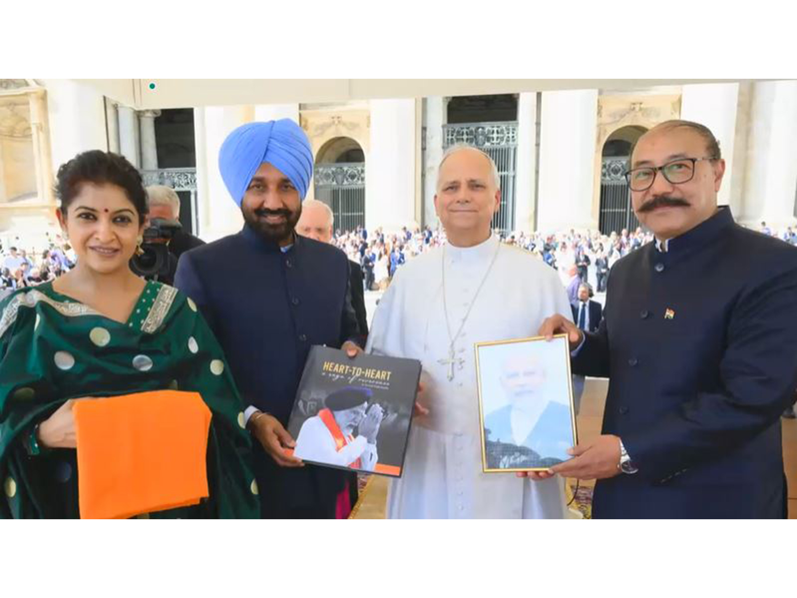   Pope Leo XIV with Indian minorities federation delegation (Photo/ Indian Minorities Federation)