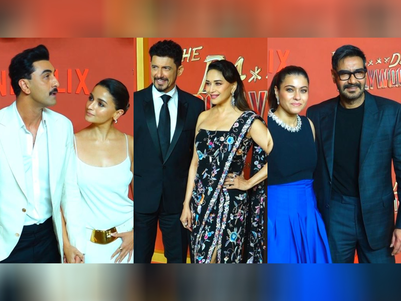 Inside 'The Ba***ds of Bollywood' premiere: Ranbir-Alia, Ajay-Kajol, Madhuri Dixit, Karan Johar and others turn heads