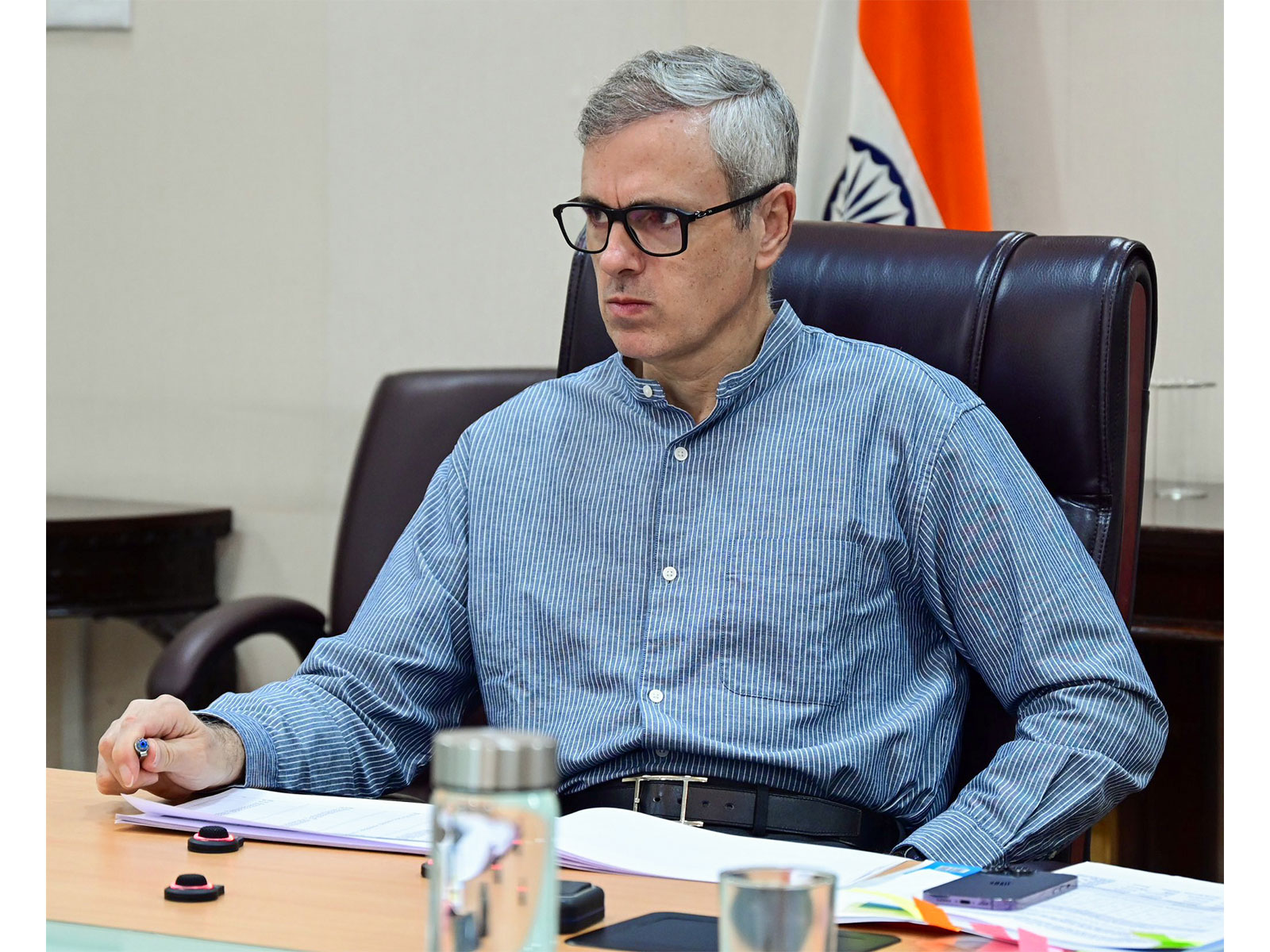 Jammu and Kashmir Chief Minister Omar Abdullah (File Photo/ANI)