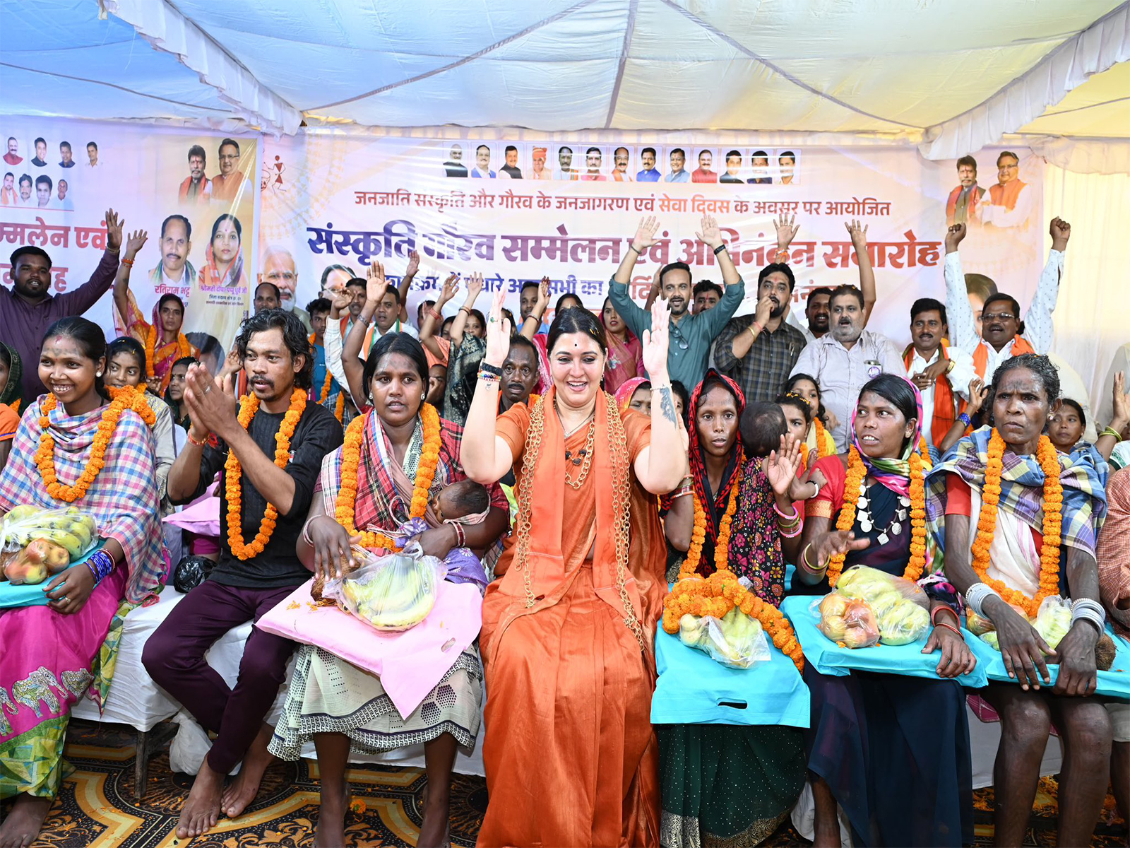 MLA Bhawna Bohra at ‘Ghar Wapsi Ceremony’ (Photo/@BhawnaBohrabjp)