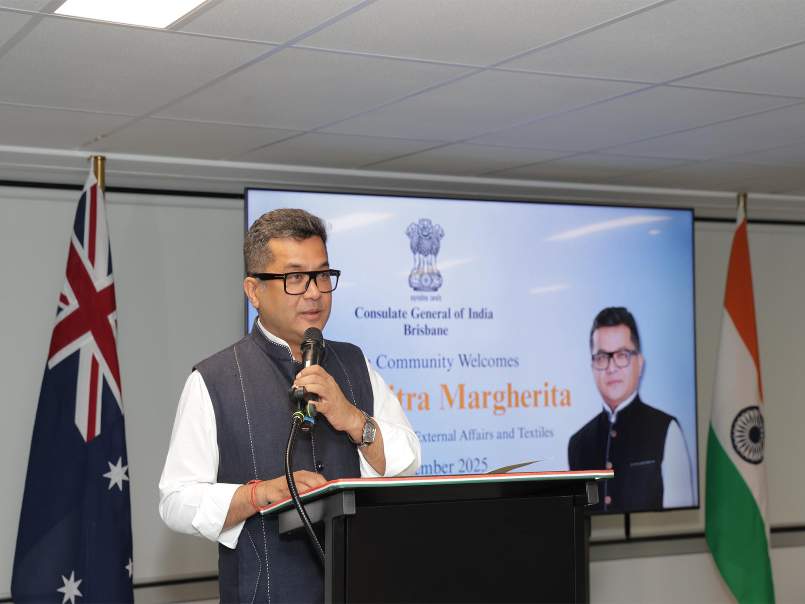 Union Minister of State for External Affairs Pabitra Margherita (Photo: X/@PmargheritaBJP)