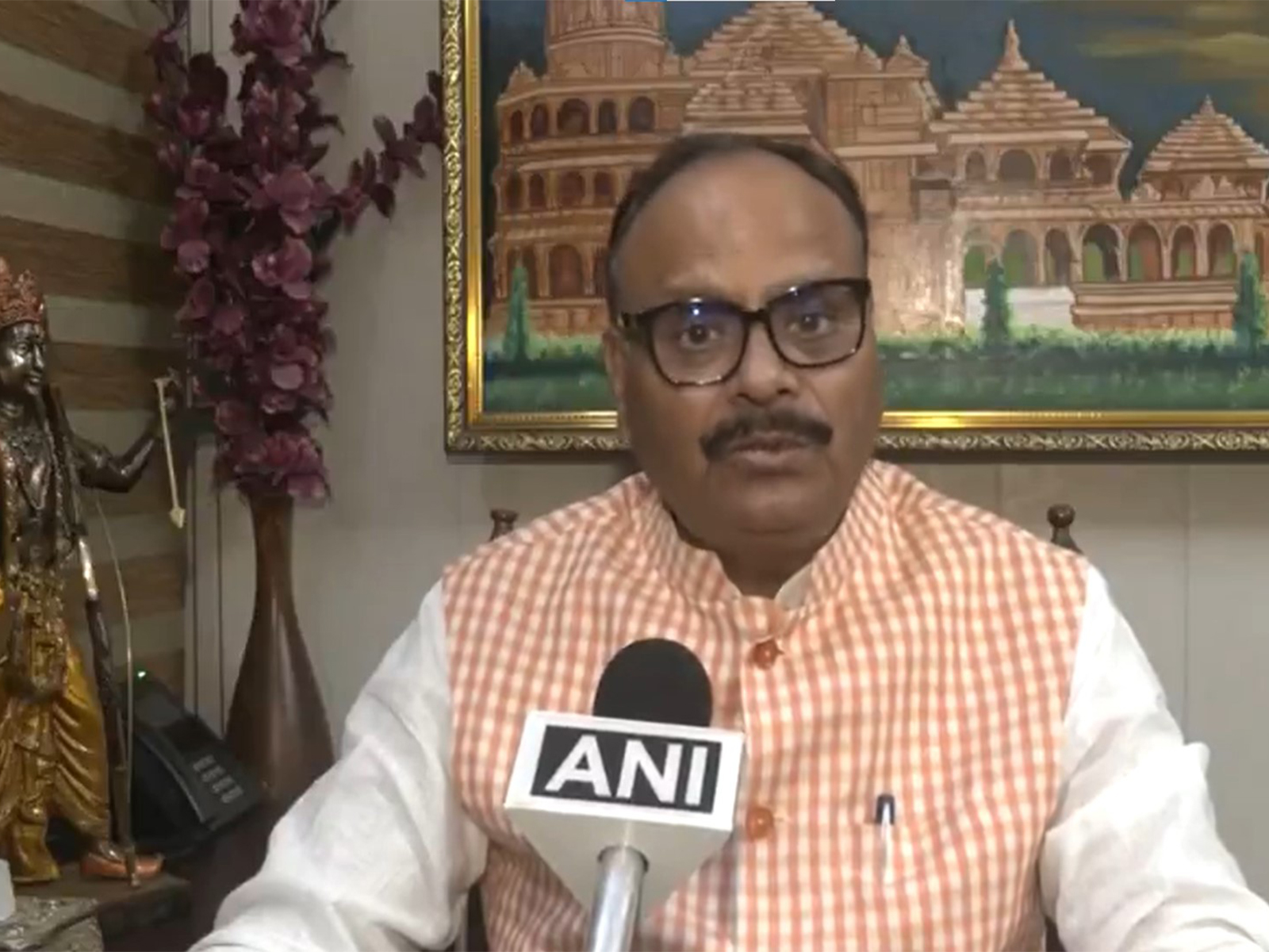 Uttar Pradesh Deputy Chief Minister Brajesh Pathak (Photo/ANI)