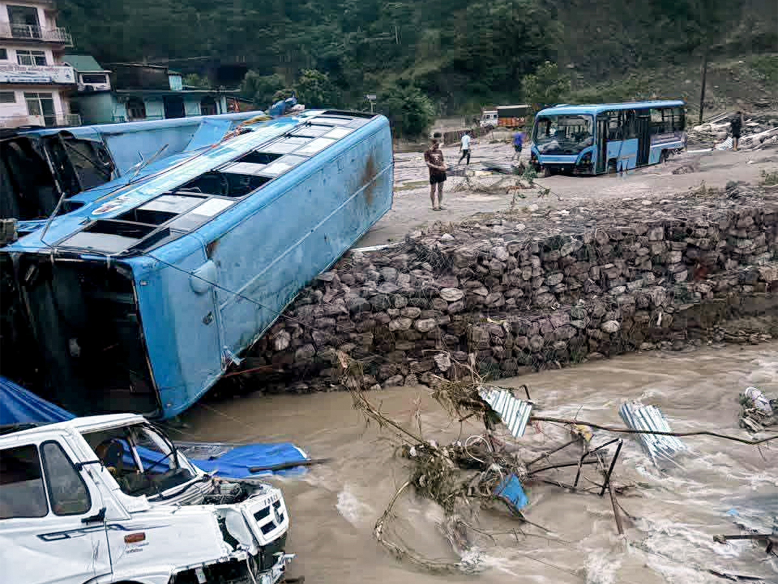 Scenes at Dharampur Bus Stand in Mandi,  Himachal Pradesh on Tuesday (File Photo/ANI)
